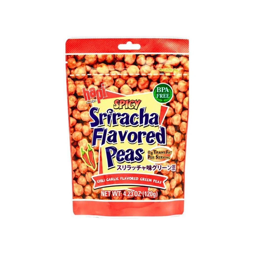 HAPI SALGADINHO ERVILHA SABOR SRIRACHA - 120G