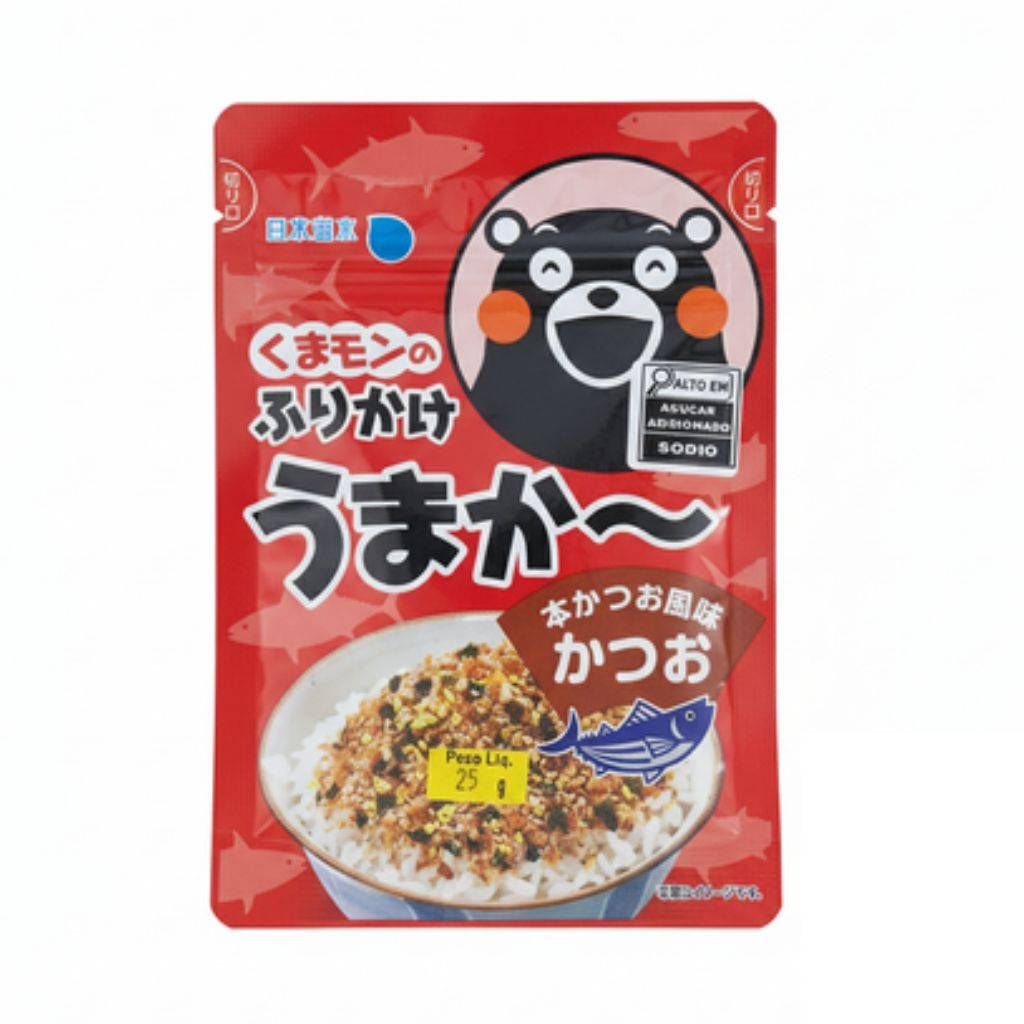 FURIKAKE KUMAMON UMAKA KATSUO 25G NIHONK PEIXE BONITO