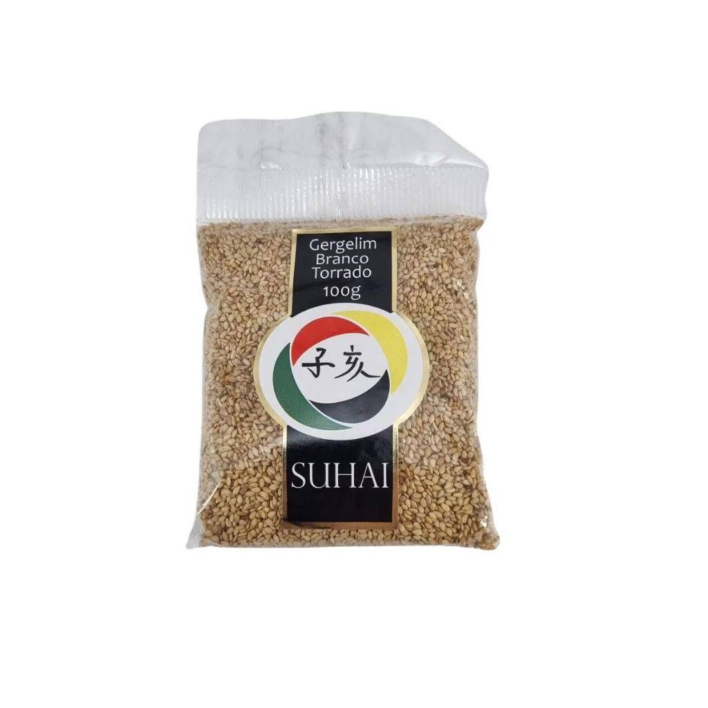 GERGELIM 200G BRANCO TORRADO SUHAI