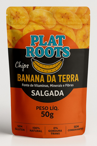 chips banana da terra manteiga 