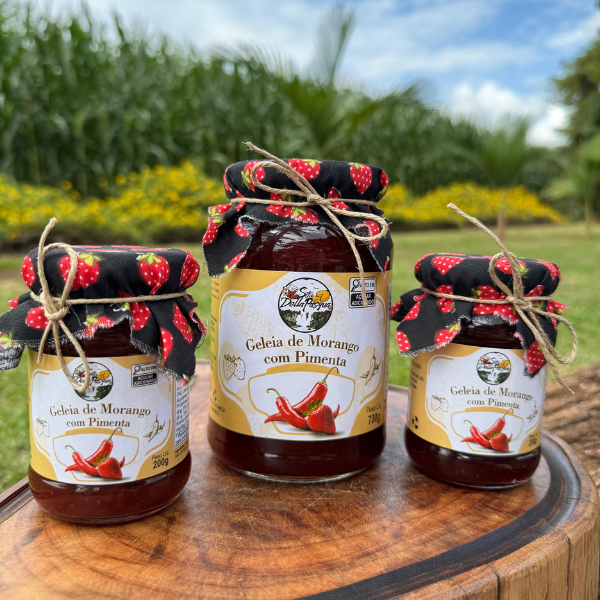 Geleia de Morango com Pimenta