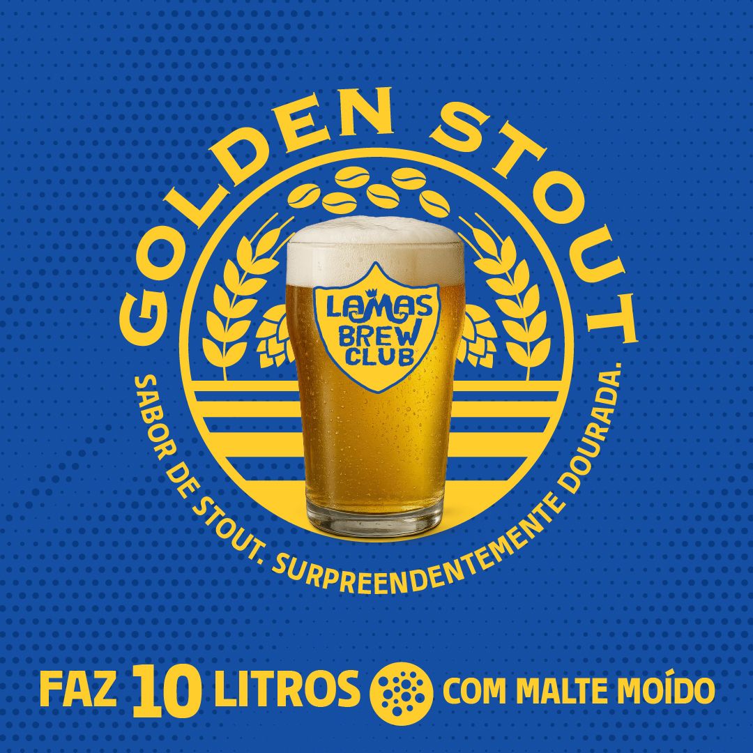 Kit Golden Stout 10L com Malte Moído
