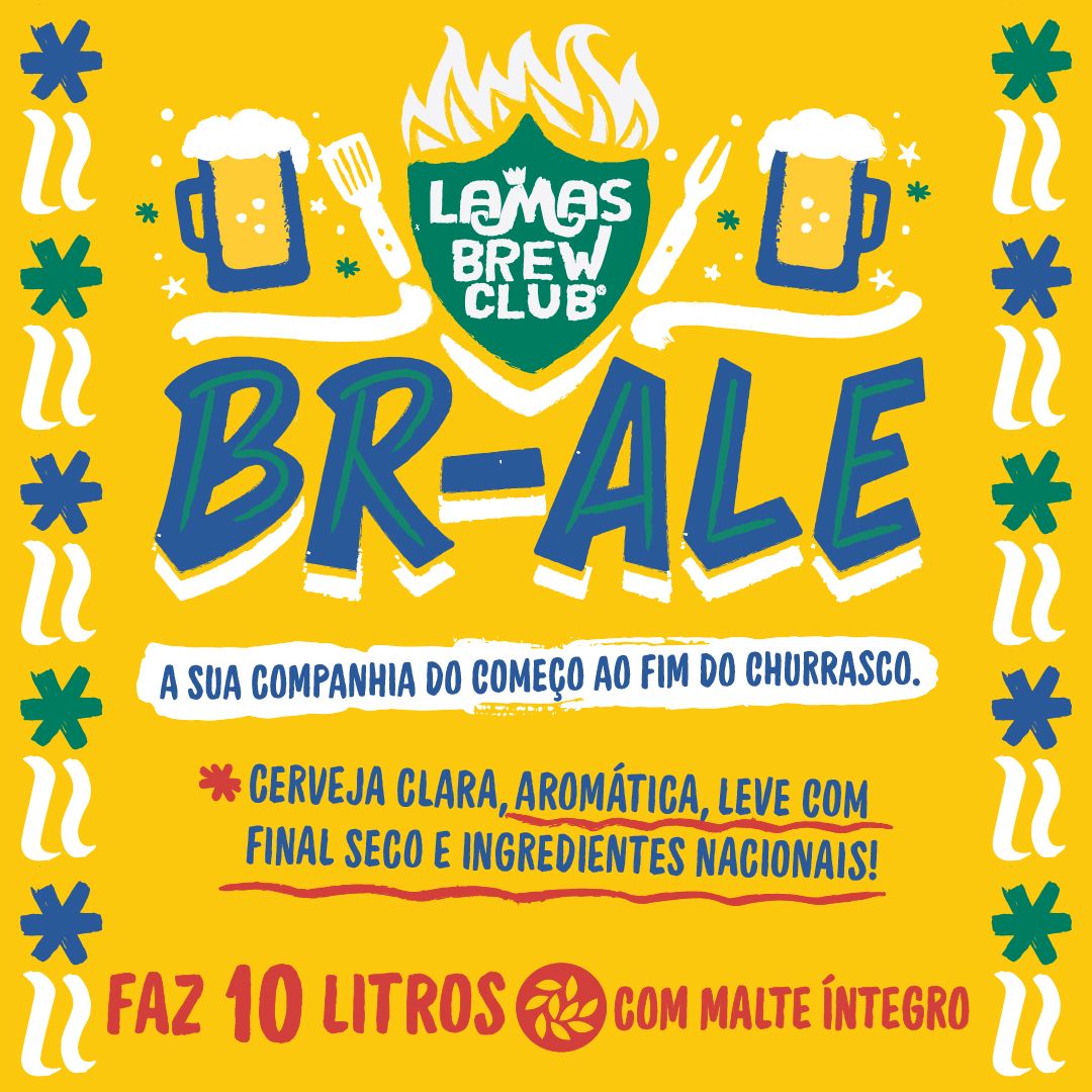 Kit BR Ale 10L com Malte Grãos