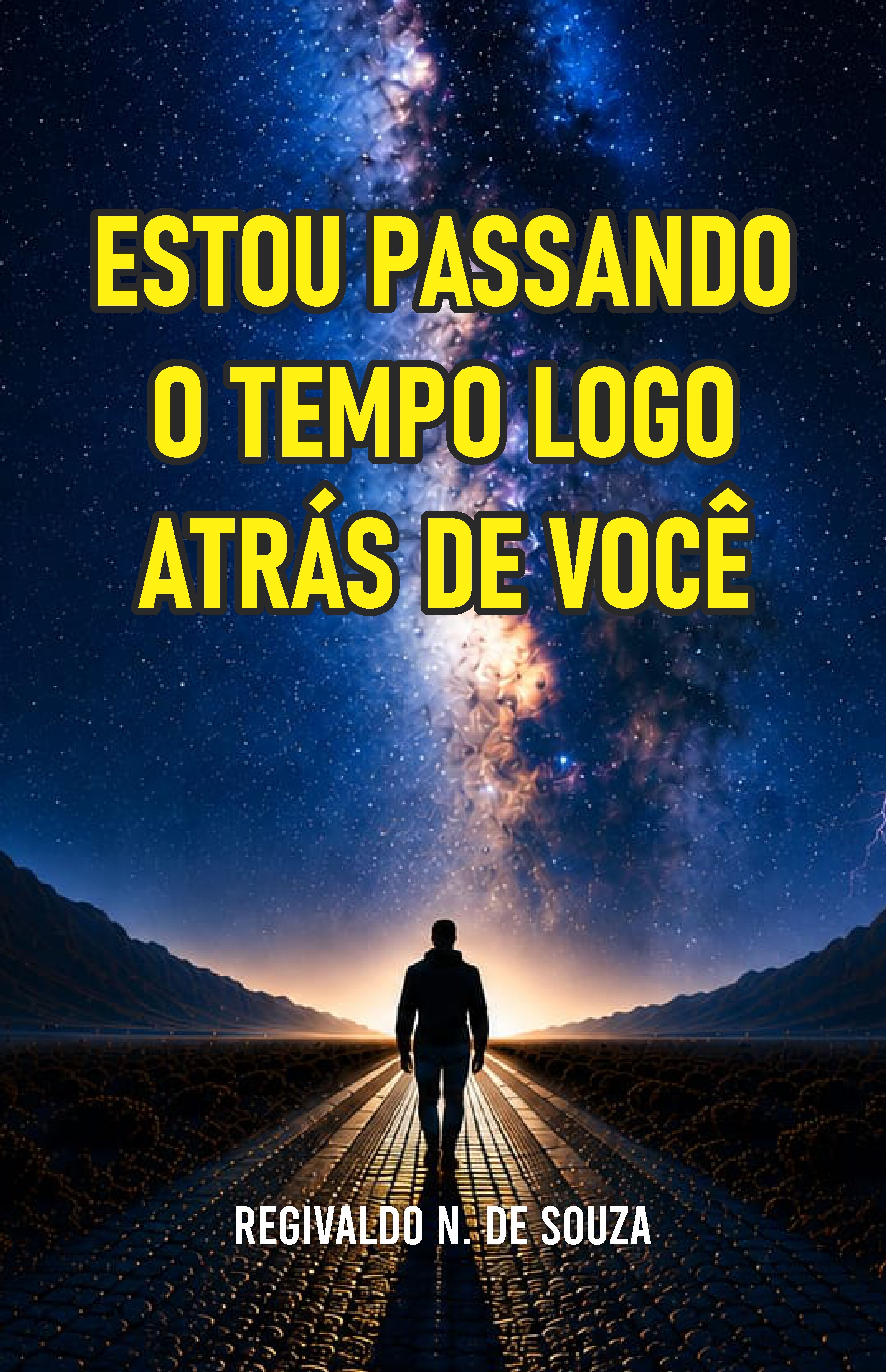 Estou passando o tempo logo atrás de você
