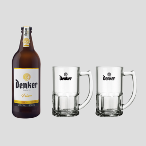 Kit 2 Canecas Bistrol + 1 Pilsen 600ml