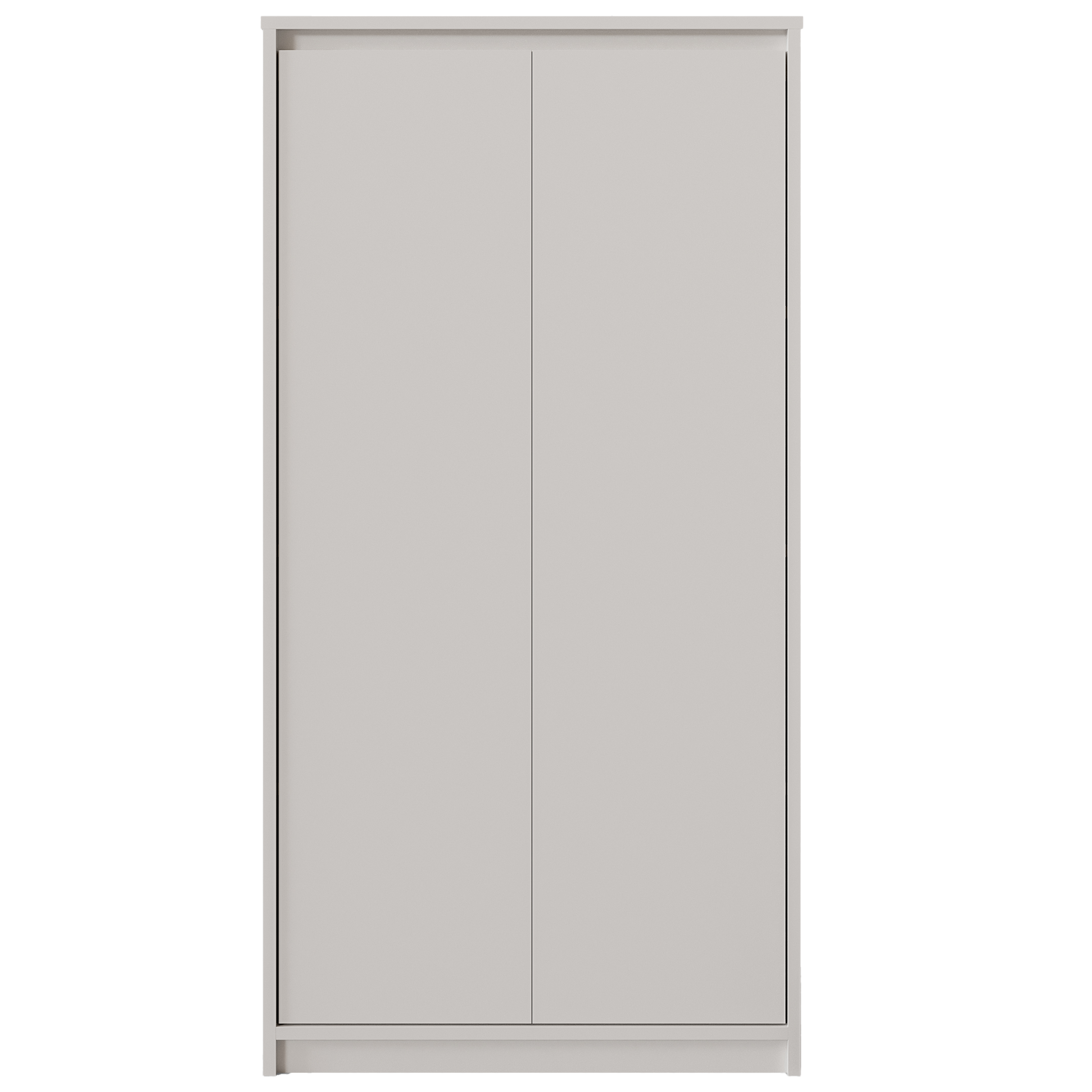 Armário Alto 2 Portas 40x160cm - Linha Beta (Branco)
