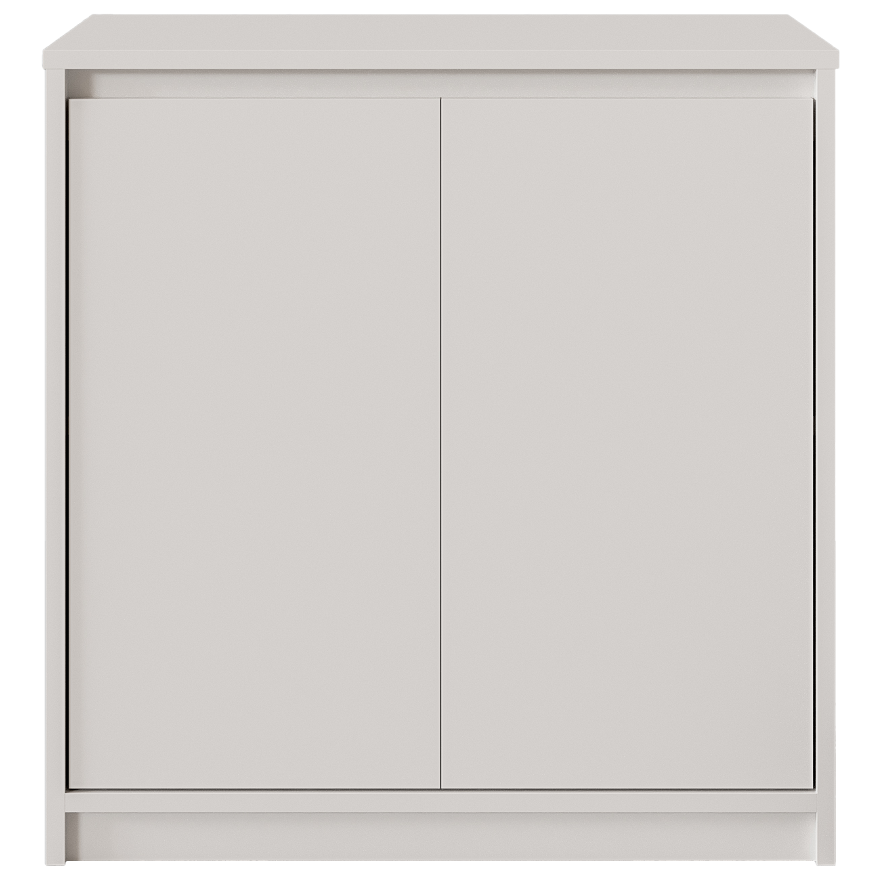 Armário Baixo 2 Portas 75x40cm - Linha Beta (Branco - Madeiro)