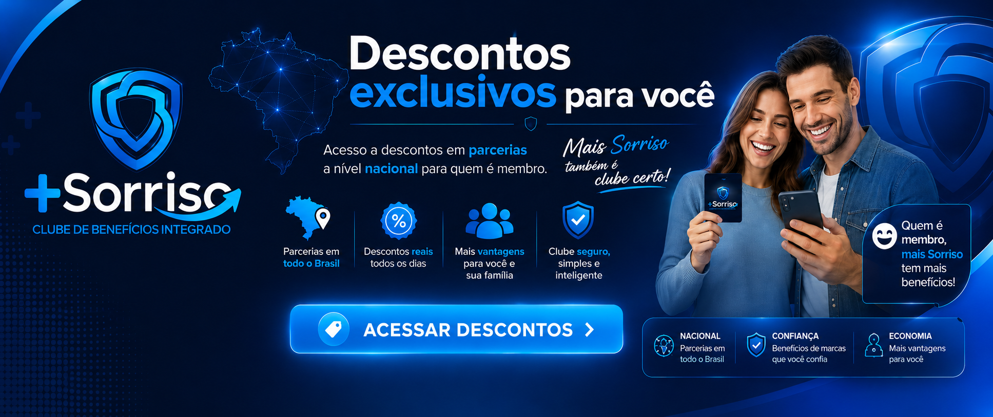 Descontos exclusivos para você. Clique para acessar a página de descontos.