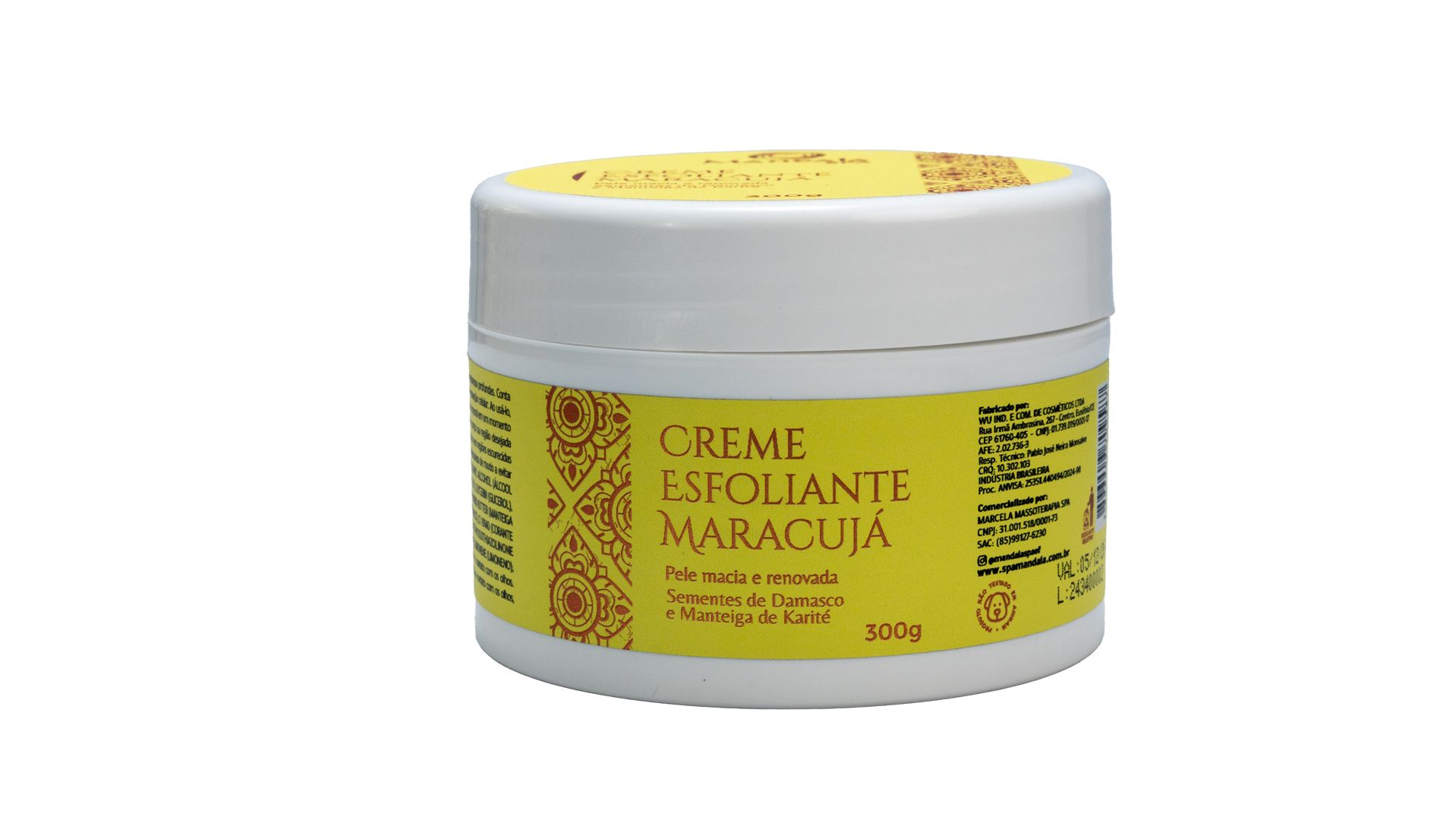 CREME ESFOLIANTE MARACUJÁ