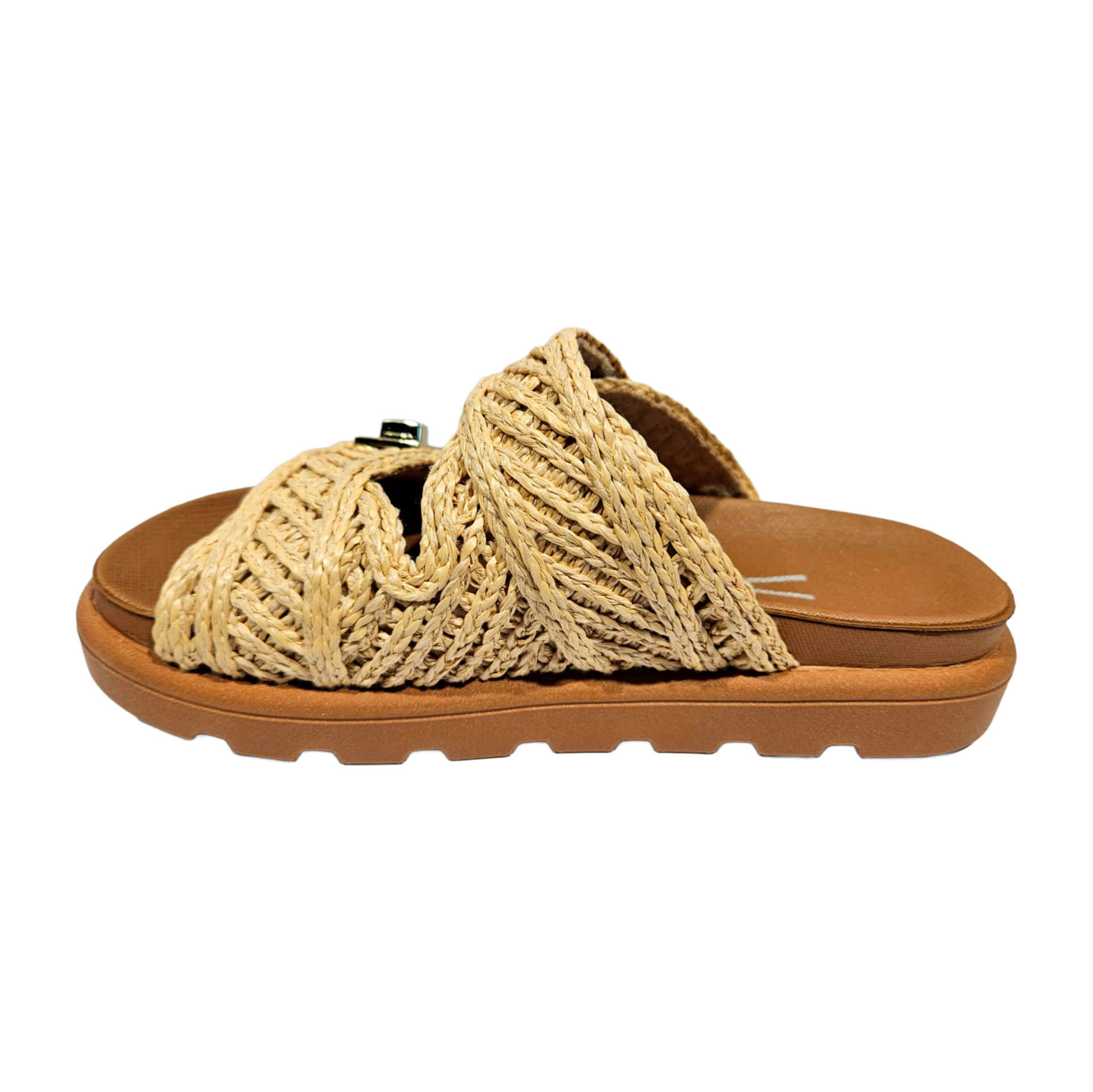 Sandália Papete Vizzano Flatform Bege - 6510.119