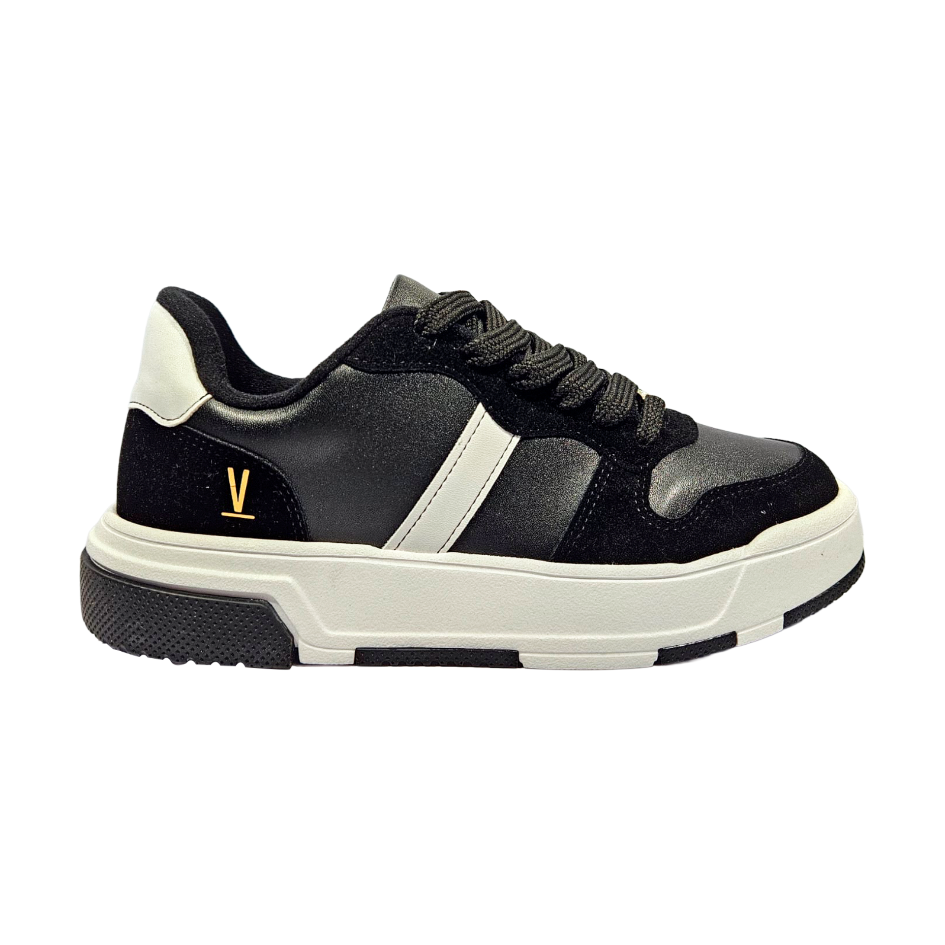 Tênis Casual Feminino Vizzano  Flatform Preto - 1455.104