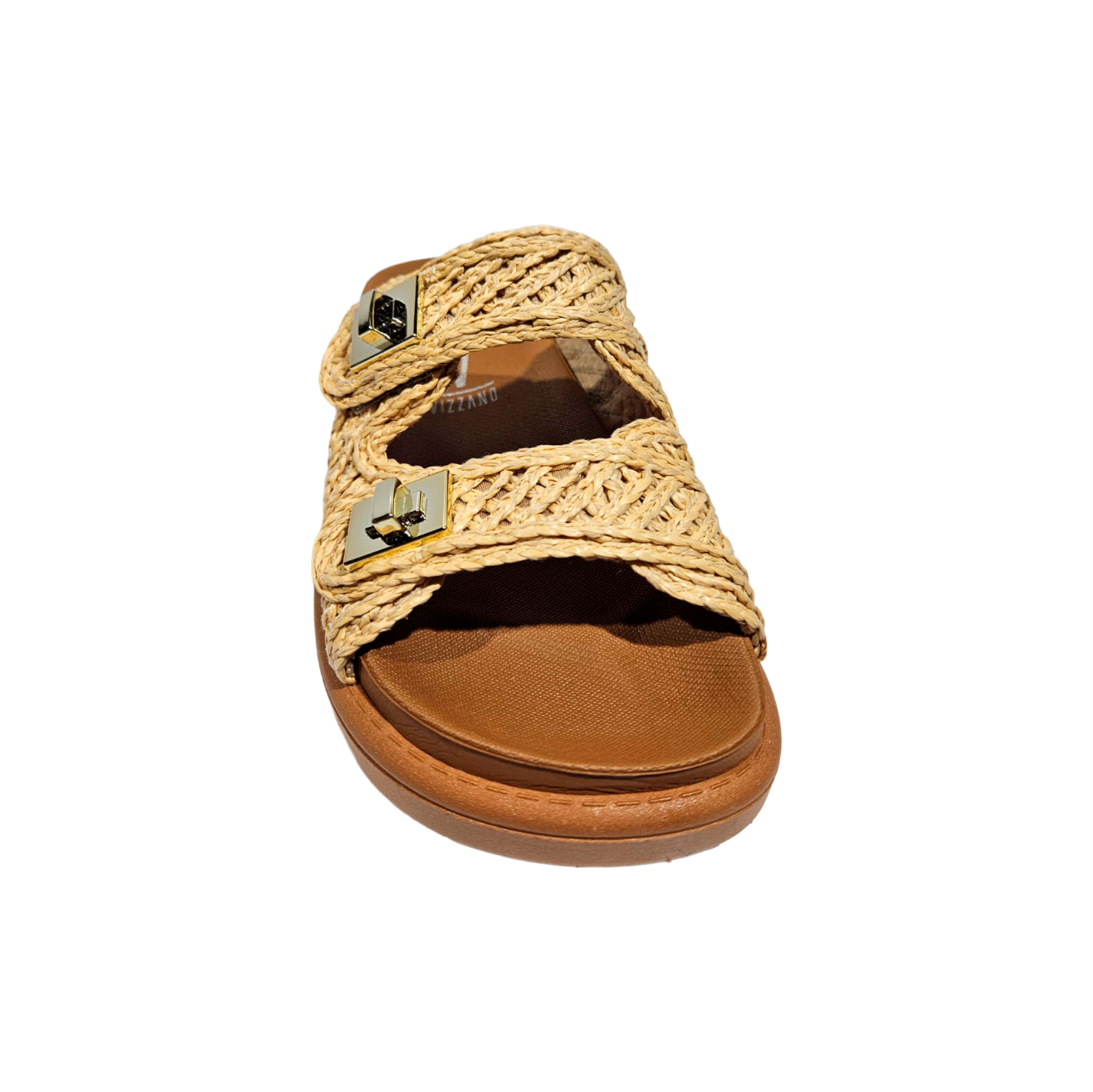 Sandália Papete Vizzano Flatform Bege - 6510.119
