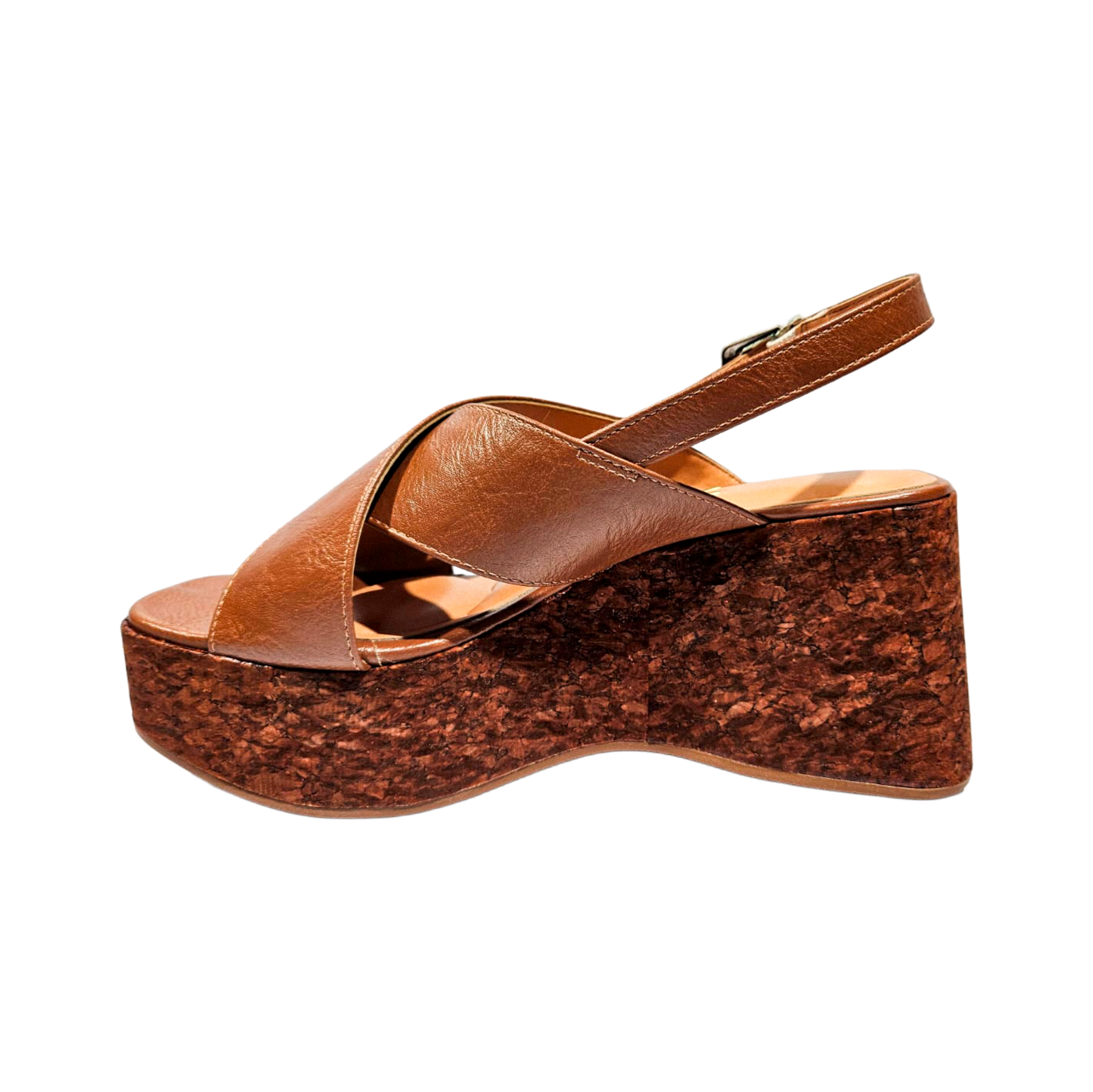 Sandália Anabela Vizzano Plataforma Mocca - 6559.101