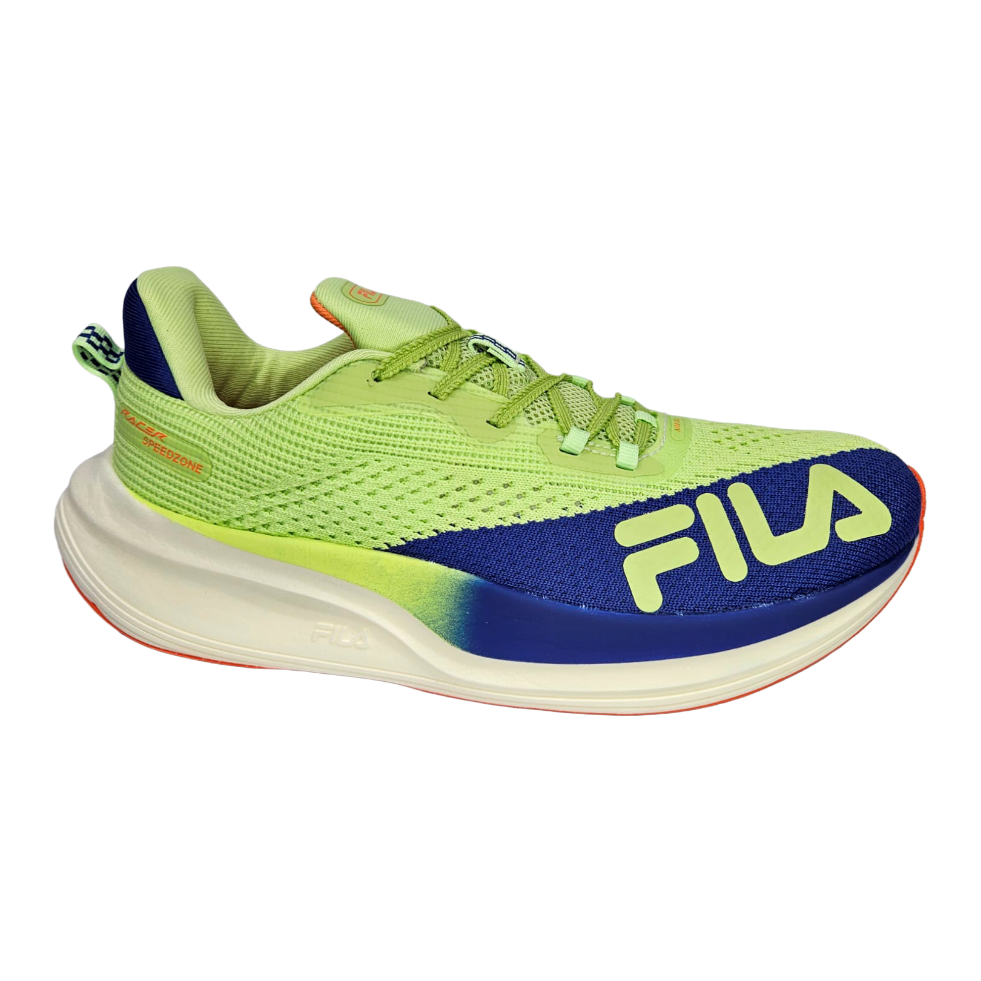 Tênis Fila Racer Speedzone Masculino Verde/Azul/Laranja - F01R00142-7616