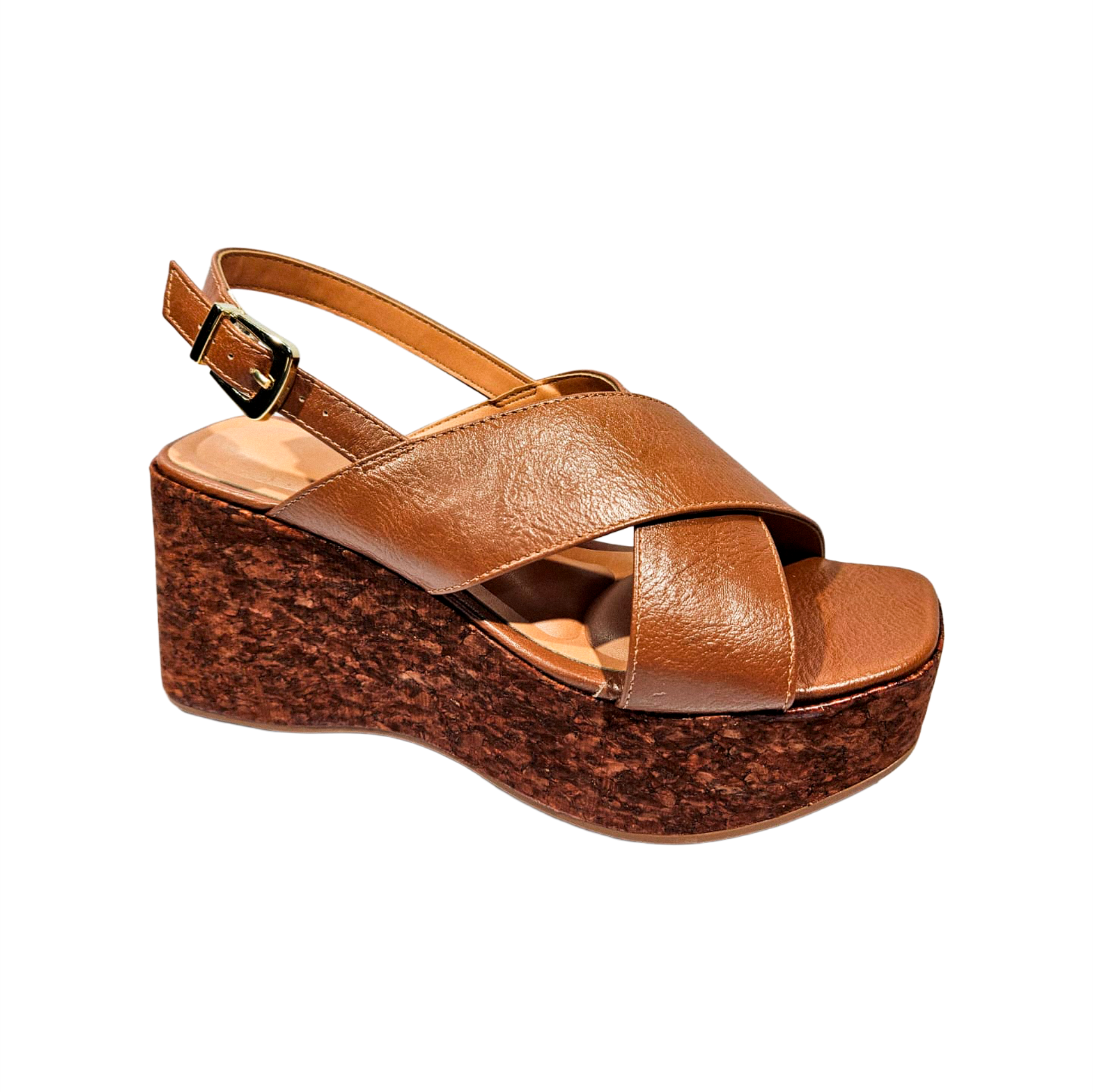 Sandália Anabela Vizzano Plataforma Mocca - 6559.101