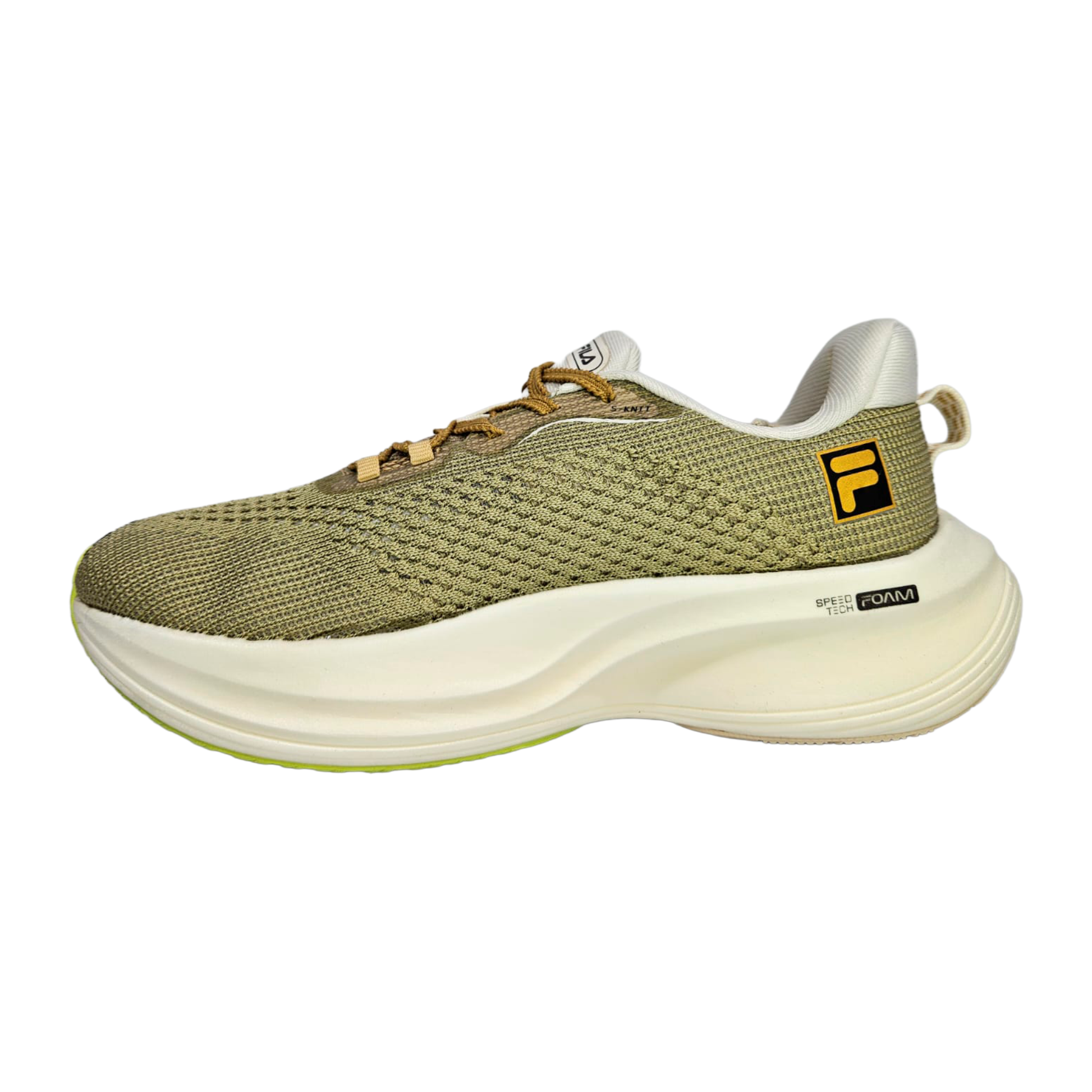 Tênis Fila Racer Speedzone Feminina Dourado/Preto/Limão - F02R00154-7537