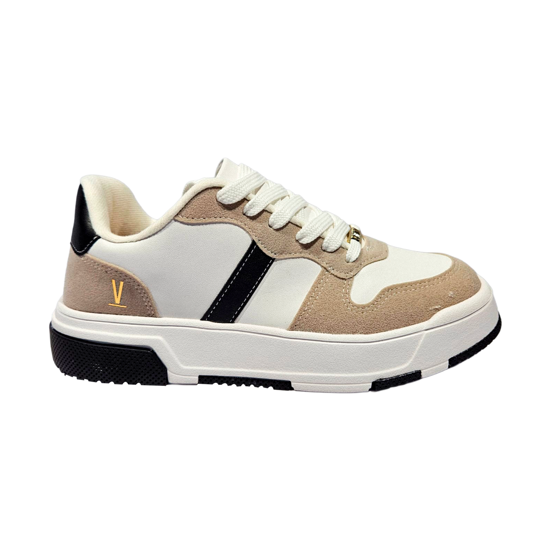 Tênis Casual Feminino Vizzano Flatform Branco - 1455.104