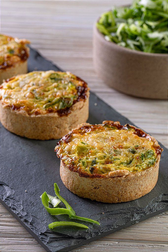 Quiche Integral de Alho Poró - 100g