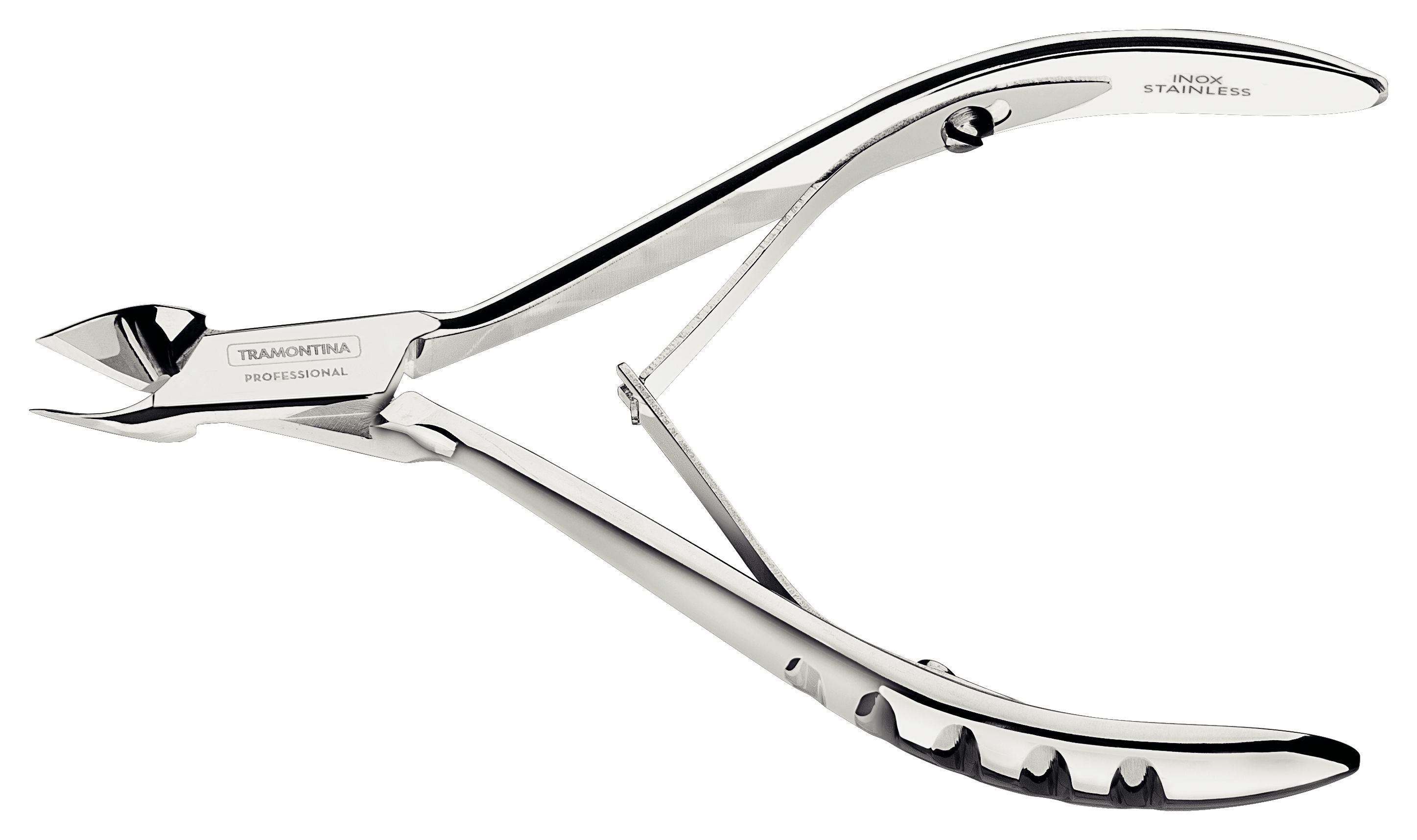 Alicate de Cutícula Tramontina em Aço Inox - Mola Dupla