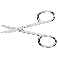 TESOURA PARA UNHAS DE BEBES E ACABAMENTOS PROFESSIONAL - TESOURA DE ACO INOX 3,5"