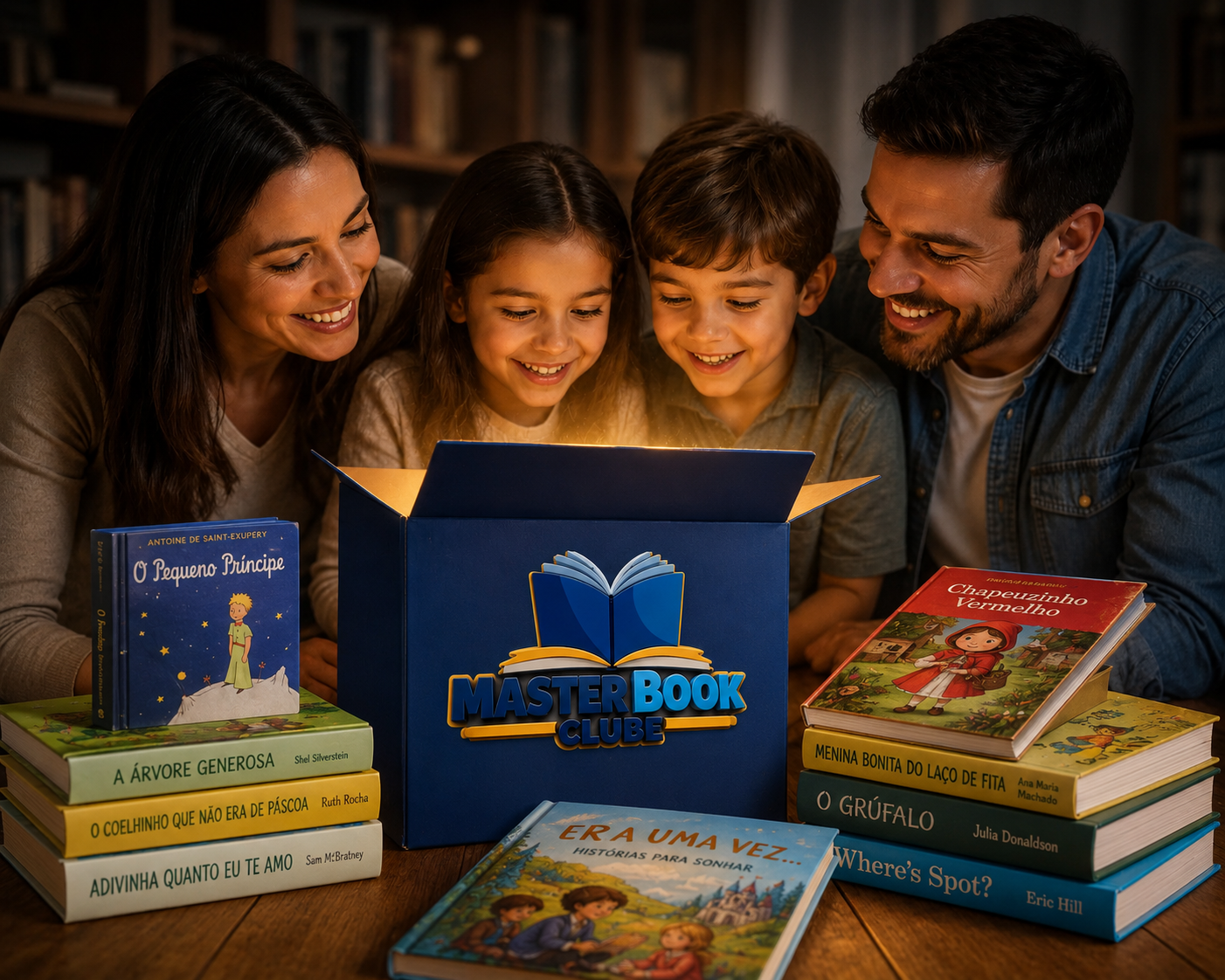 Livros infantis premium