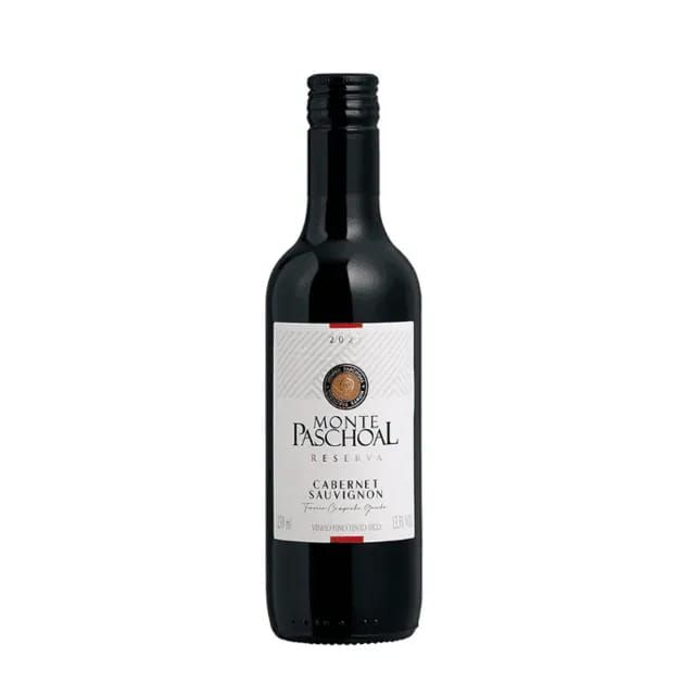 Vinho Tinto Monte Paschoal Cabernet RESERVA baby - 250ml