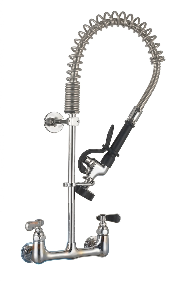 Mini Torneira Esguicho de Pré-Lavagem Misturador Parede 200mm 51.480