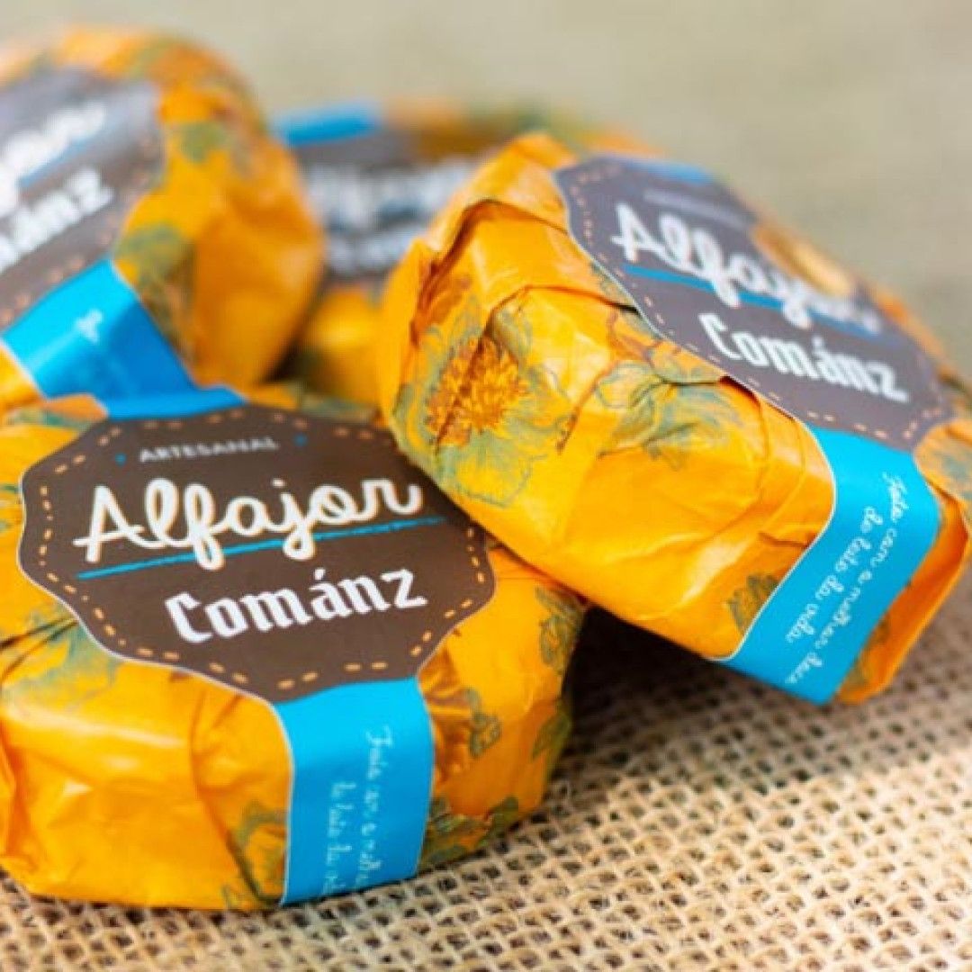 Alfajor tradicional Cománz