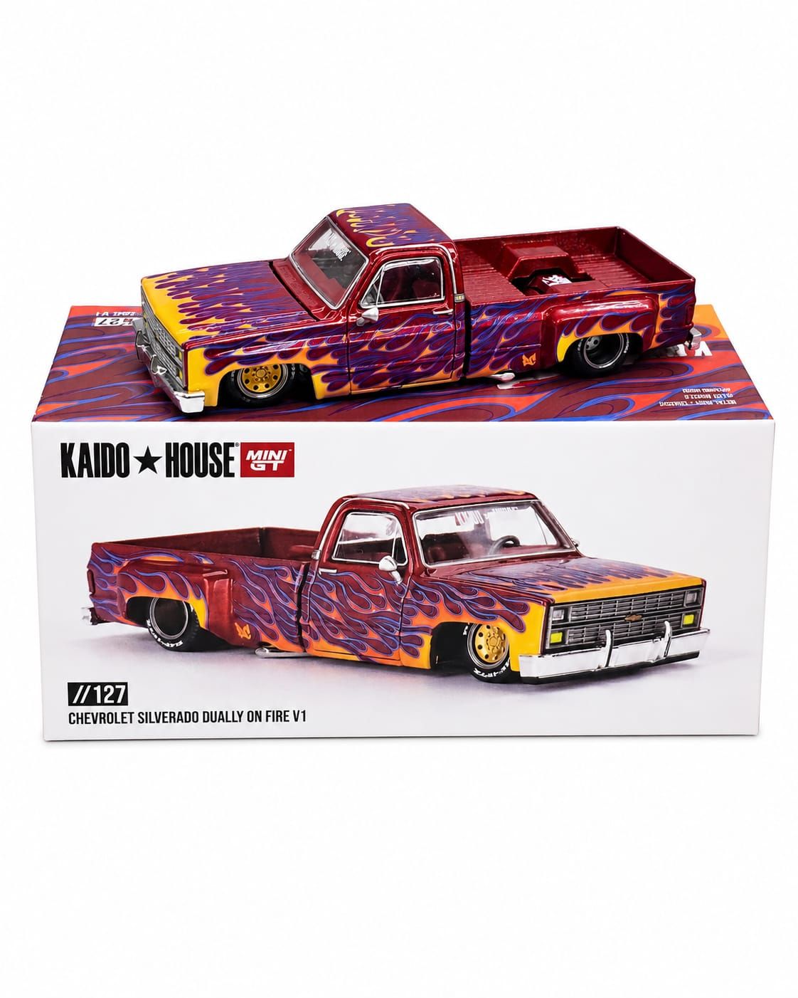 Chevrolet Silverado Dually on Fire V1