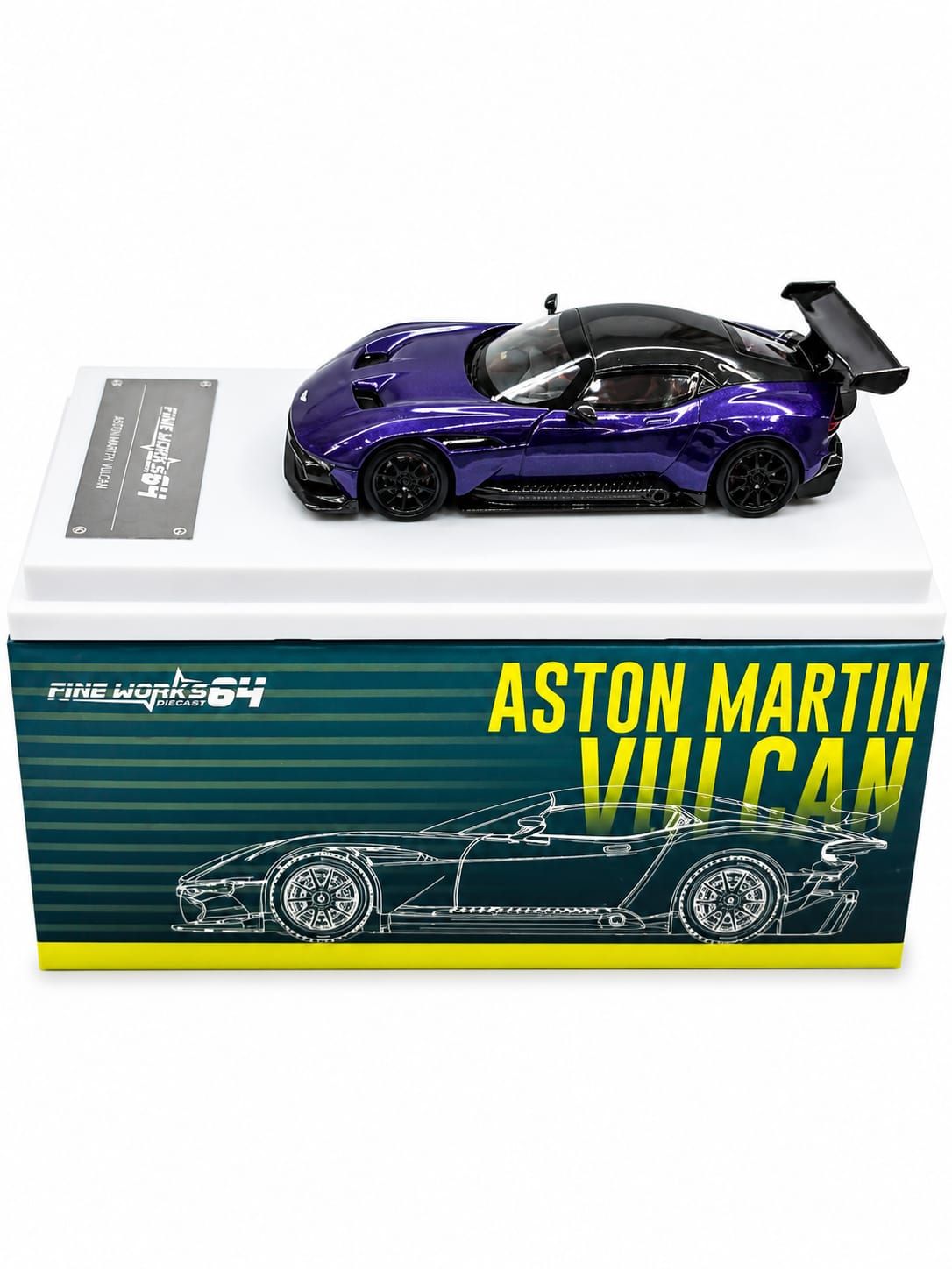 Aston Martin Vulcan Purple