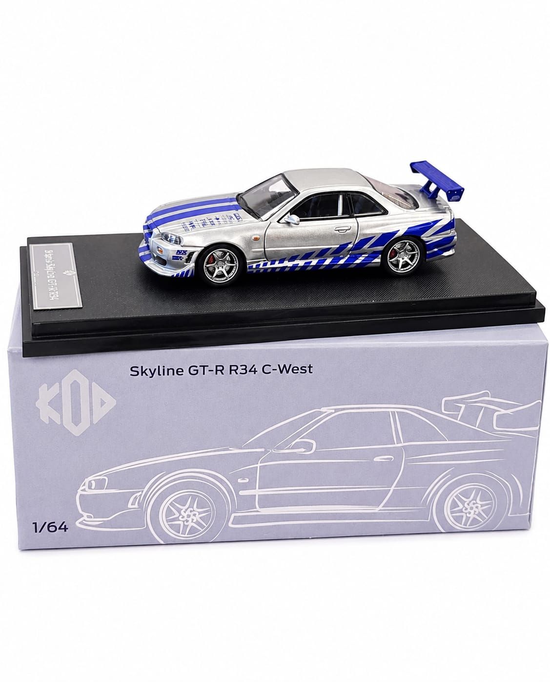 Nissan Skyline GTR R34 C-West Brian Car V&F