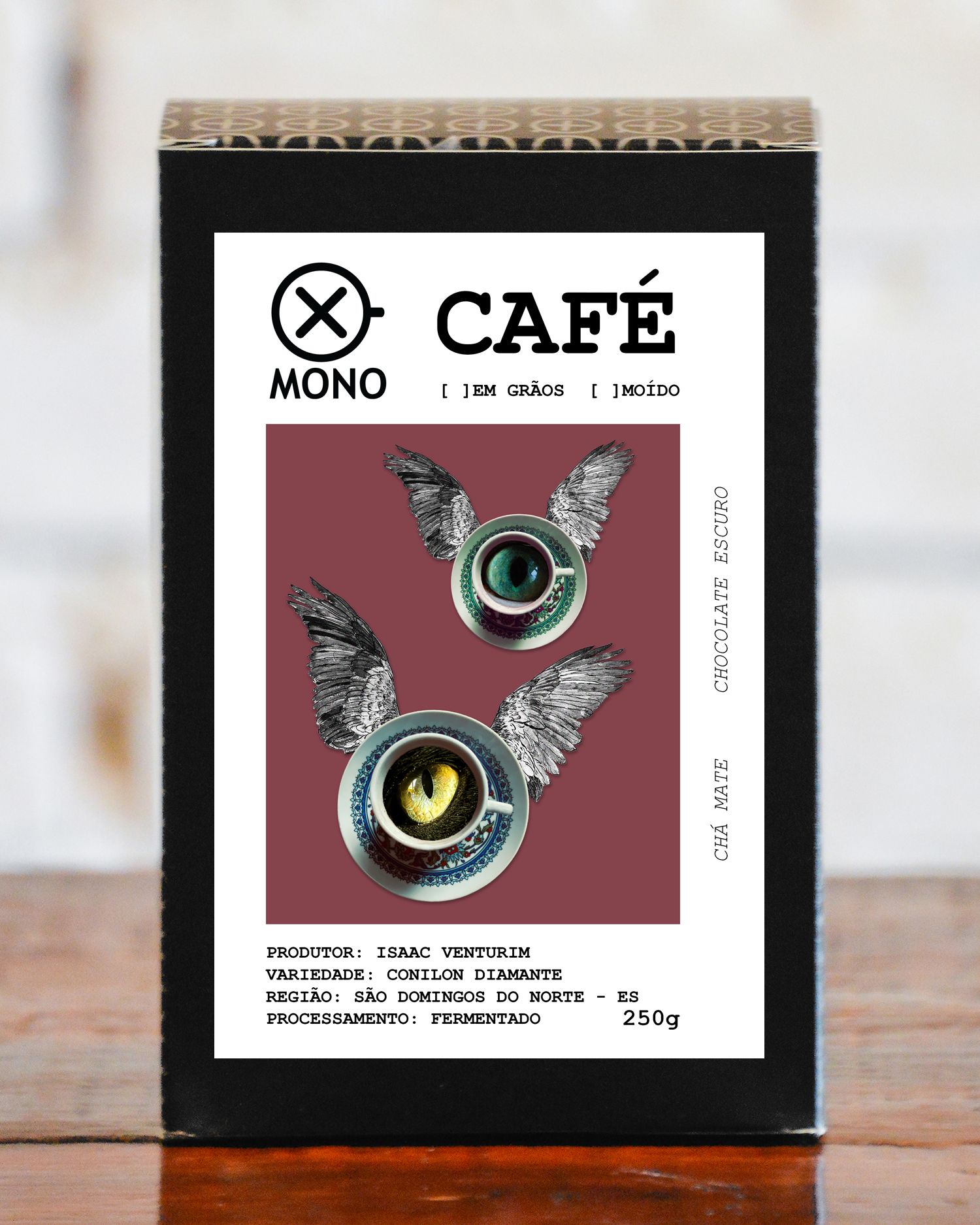 Pacote de café Conilon Diamante - Isaac Venturim