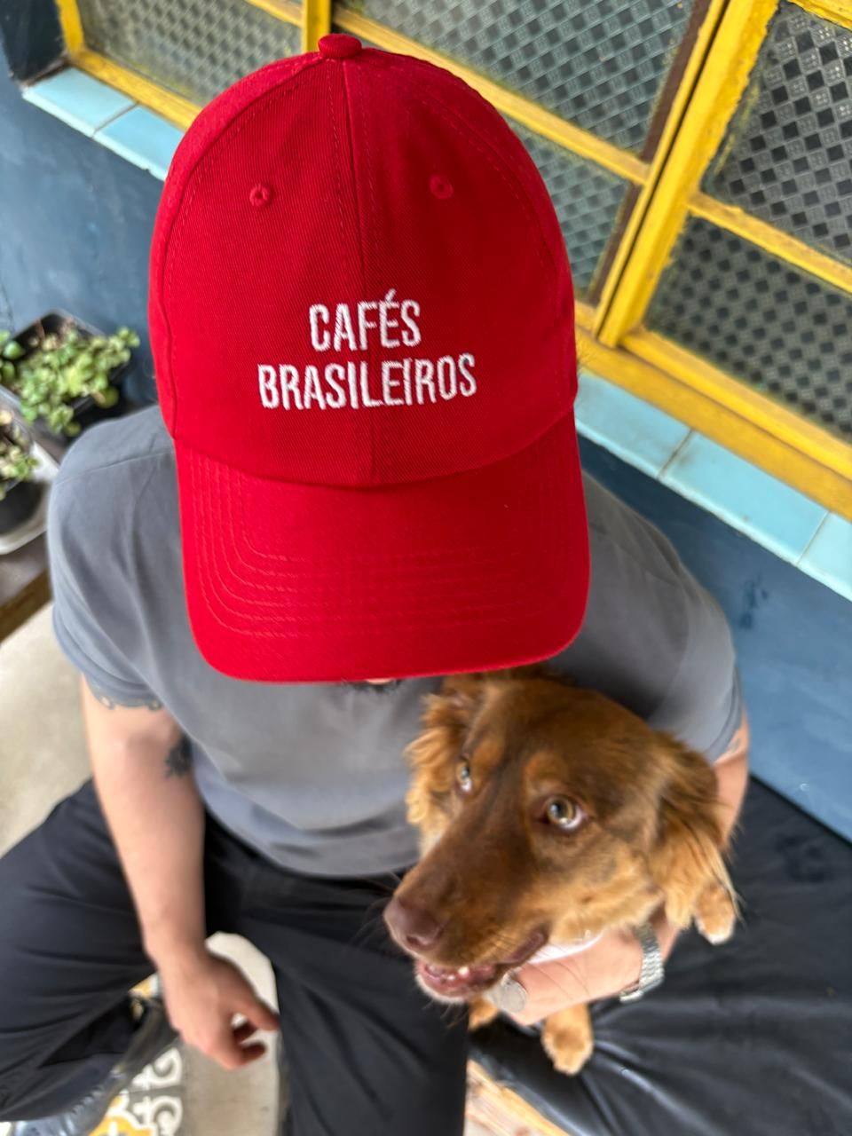 Boné Cafés Brasileiros