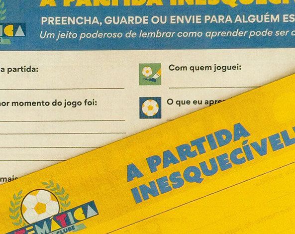 Um cartão postal do Matemática F.C.