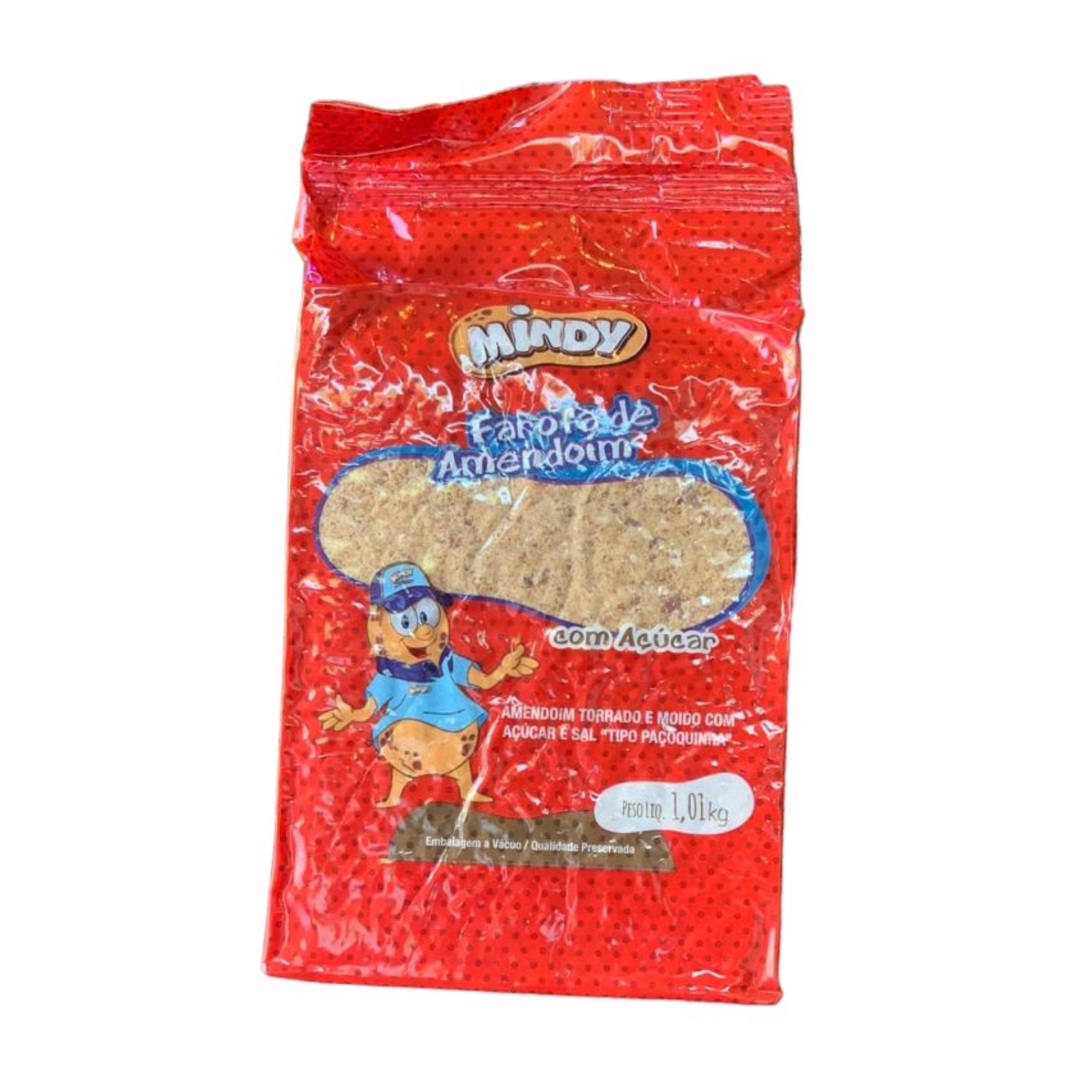 FAROFA DE AMENDOIM 1KG (AÇÚCAR REDUZIDO)