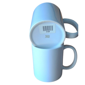 Caneca de Porcelana Branca JKB