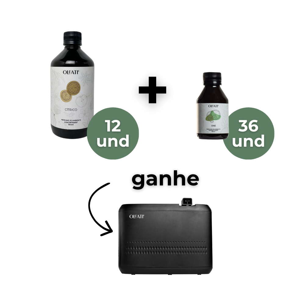 12 Refis de 500ml + 36 refis de 100ml - One - Ganhe 1 Olfati Master Preto