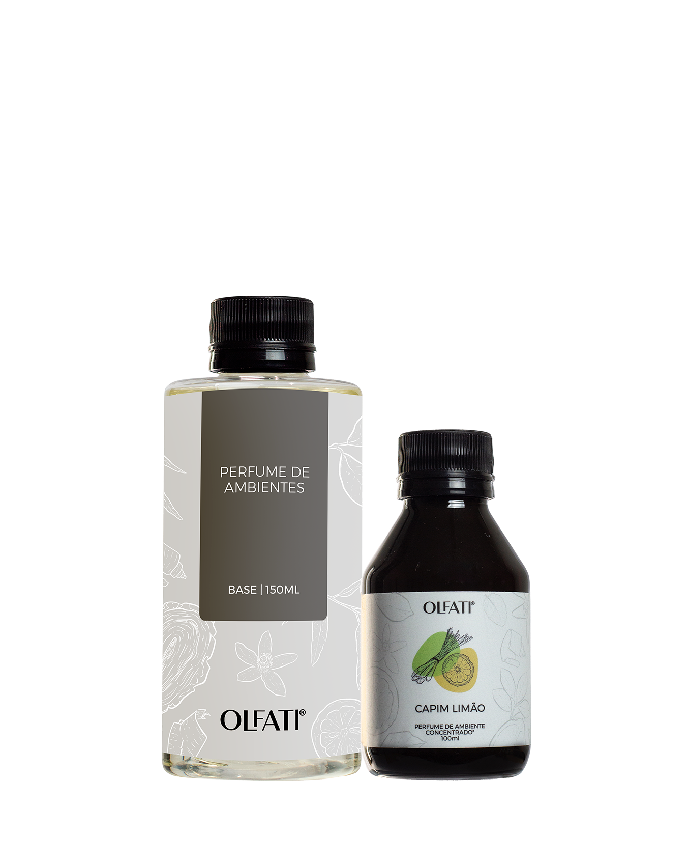 Kit Perfume de Ambientes Capim Limão 250ml