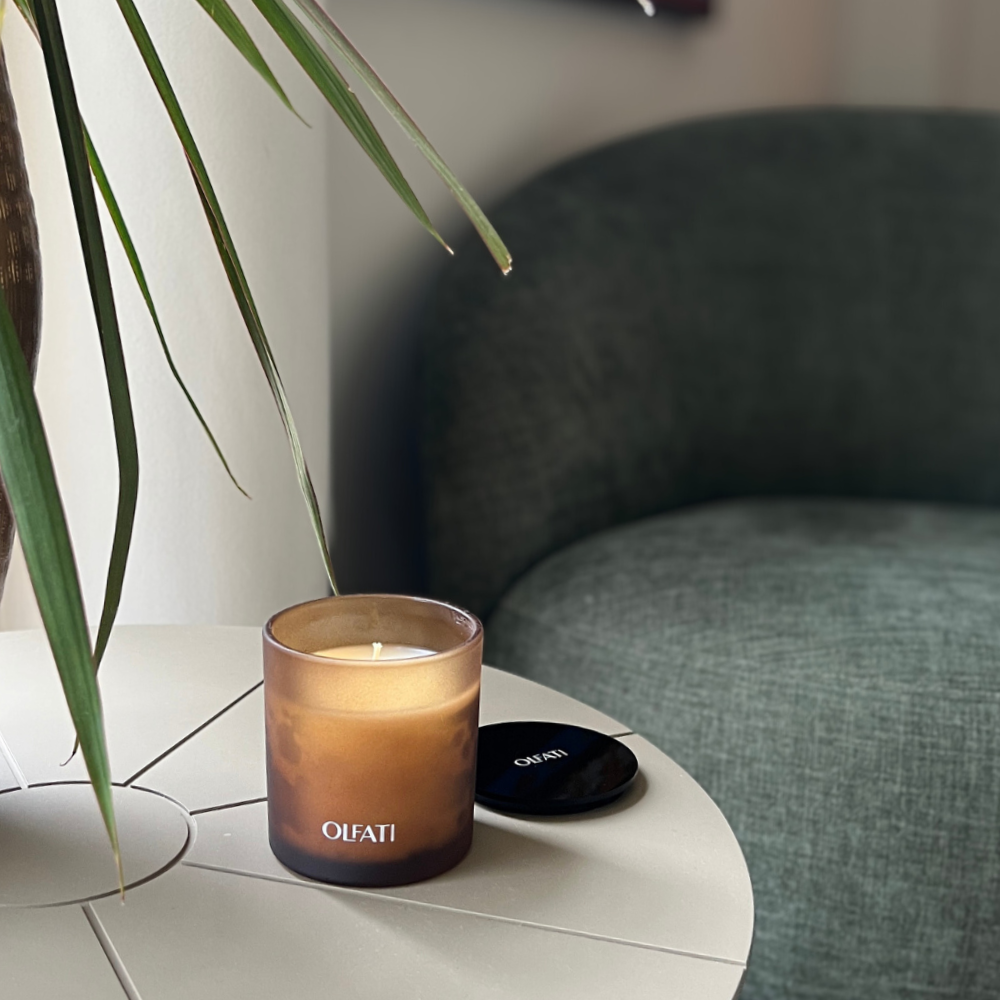 Vela aromática 180g Le Rouge - Olfati Maison 