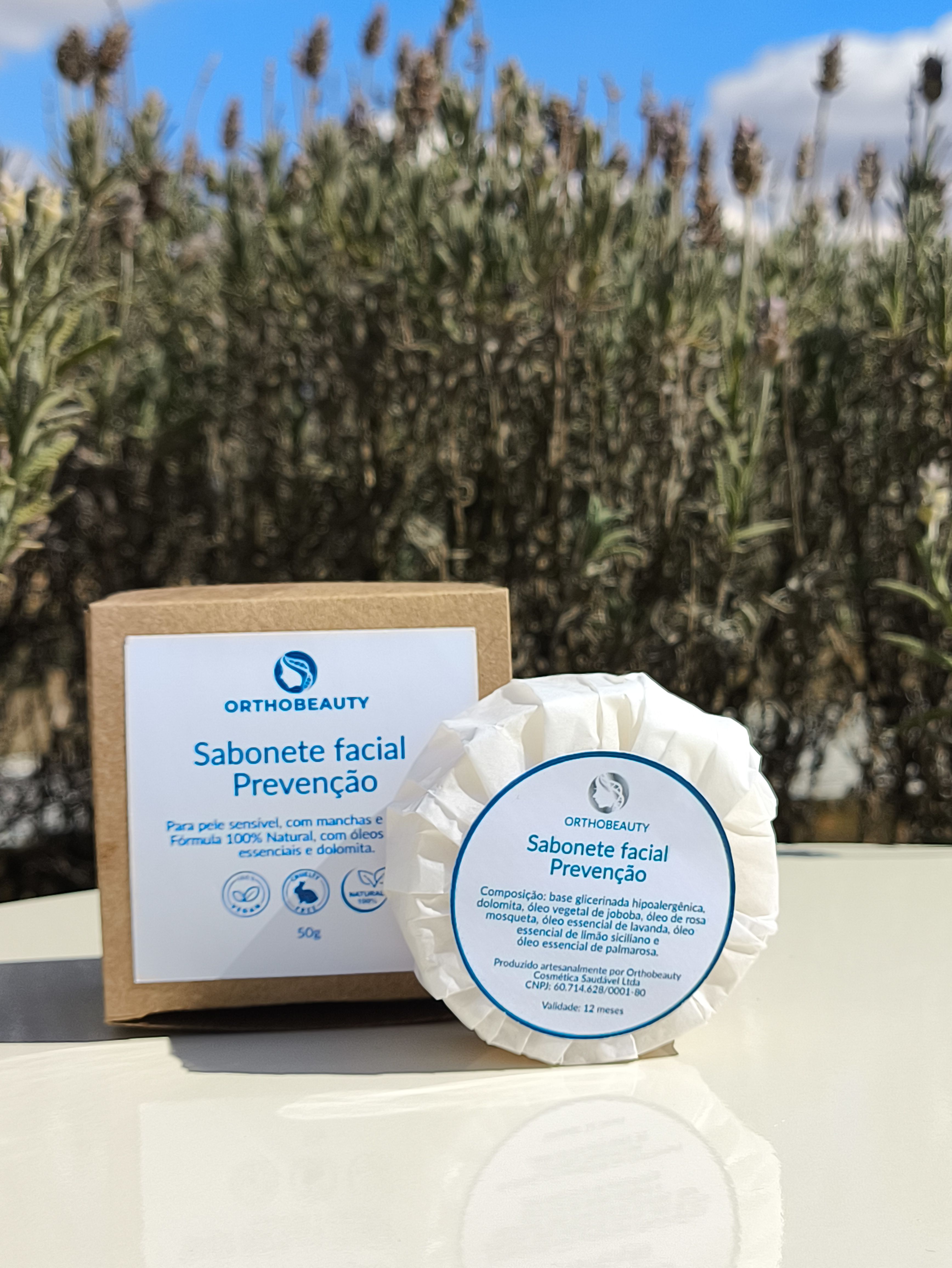 Sabonete facial Prevenção - 50g Ação clareadora