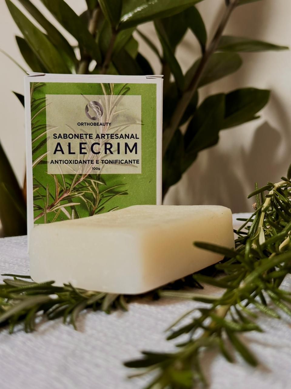 Sabonete  glicerinadao artesanal de Alecrim