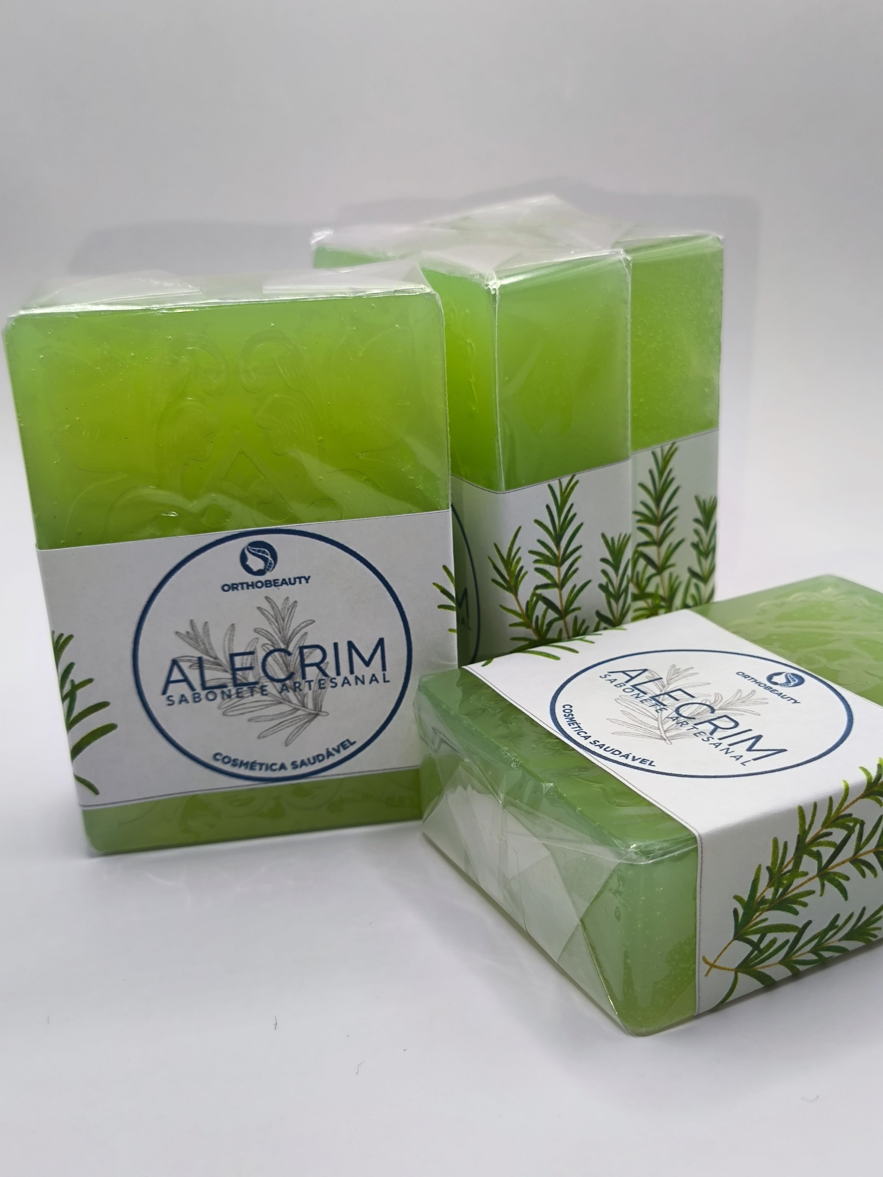 Sabonete  glicerinadao artesanal de Alecrim