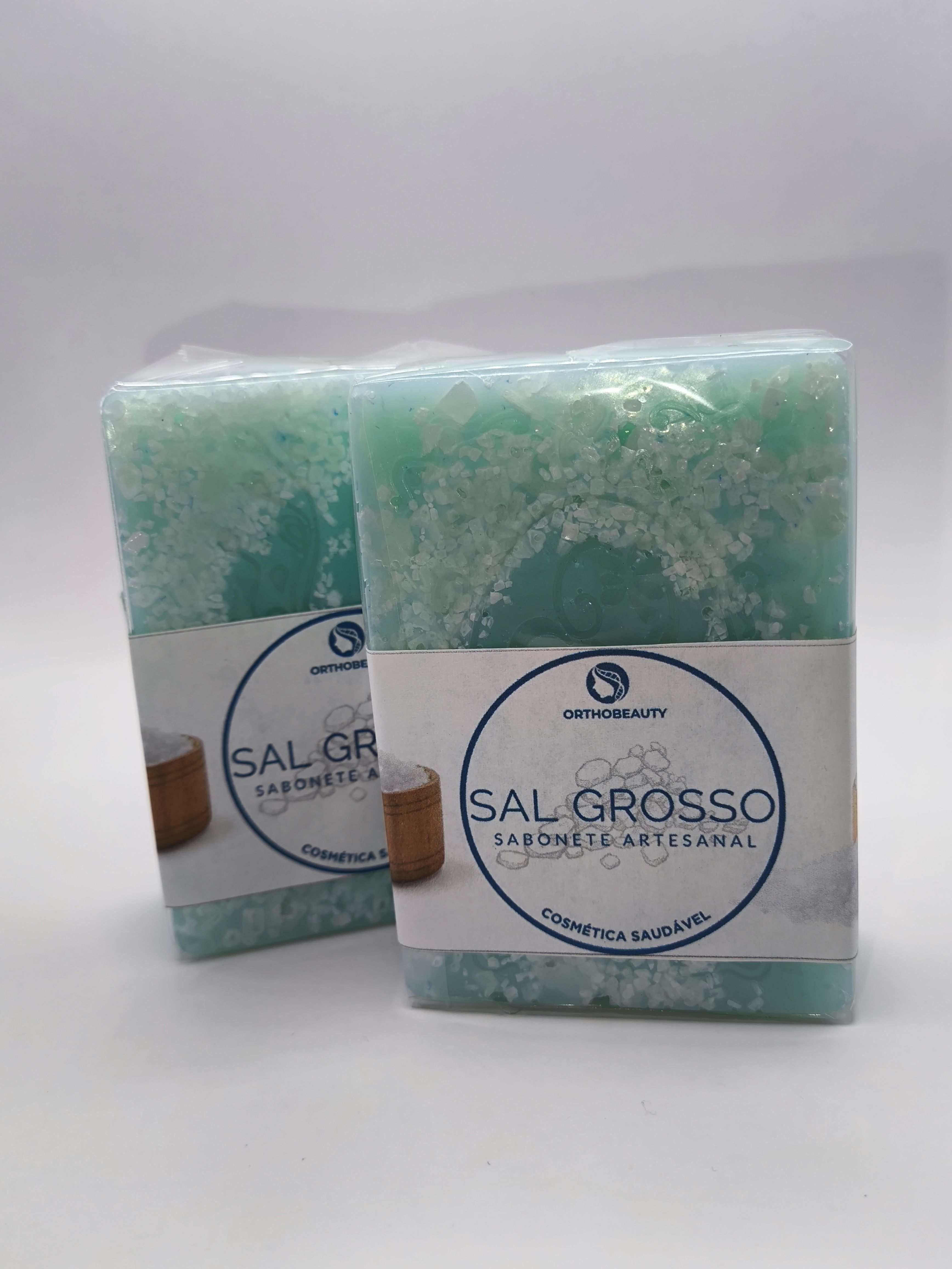 Sabonete glicerinado artesanal de Sal Grosso