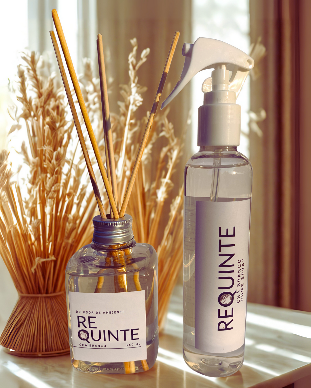 Duo Aromatizador e Home Spray Chá Branco