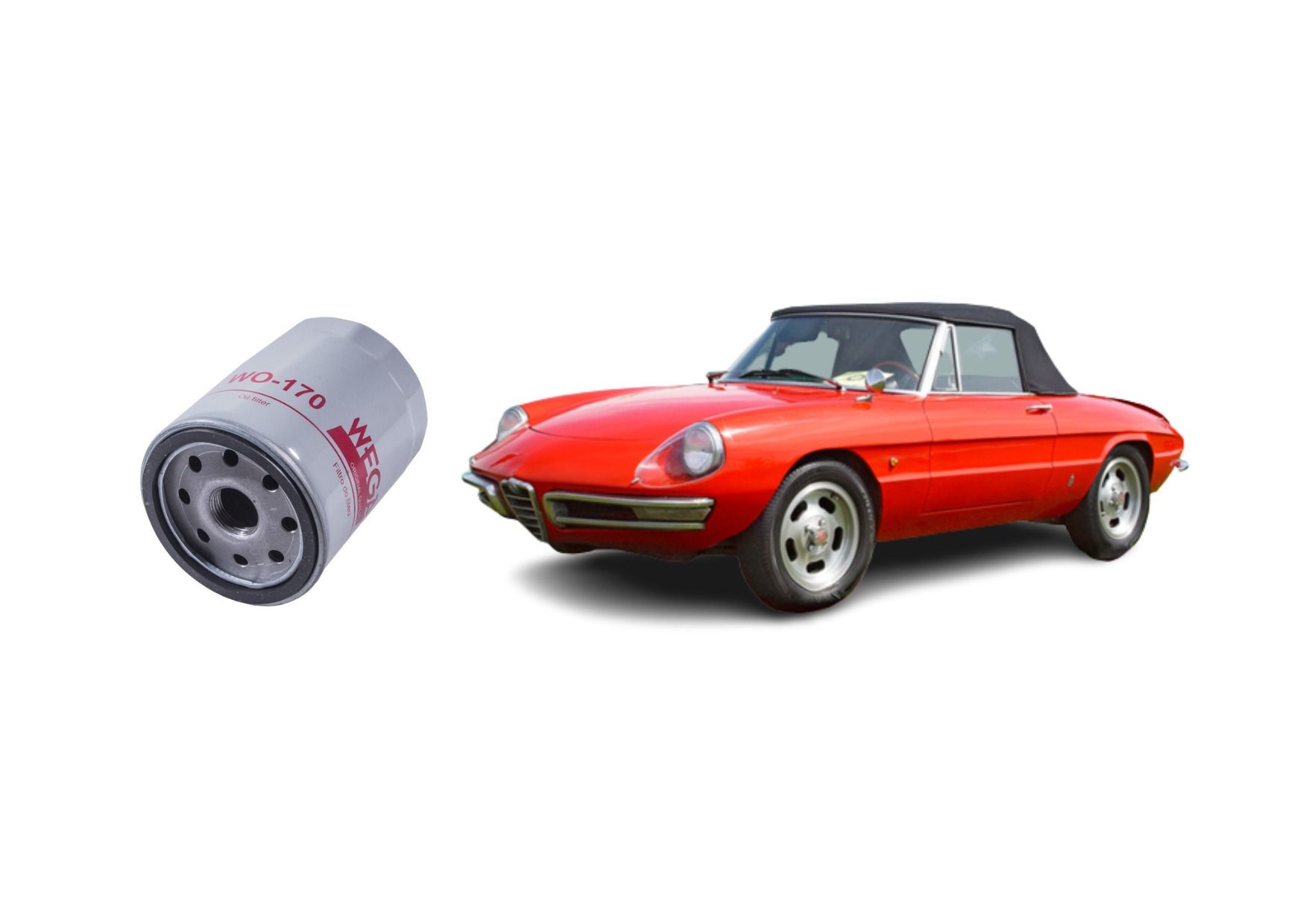 FILTRO DE OLEO DO MOTOR ALFA ROMEO SPIDER WO460