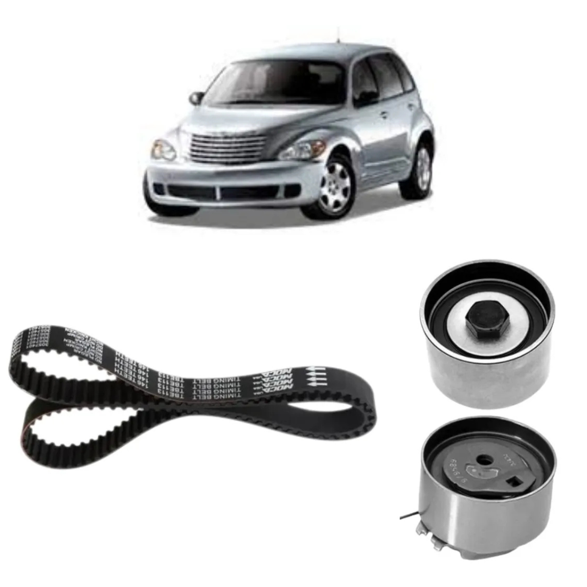 Kit Correia Dentada Chrysler Pt Cruiser 2.4 2003 a 2009 Completo