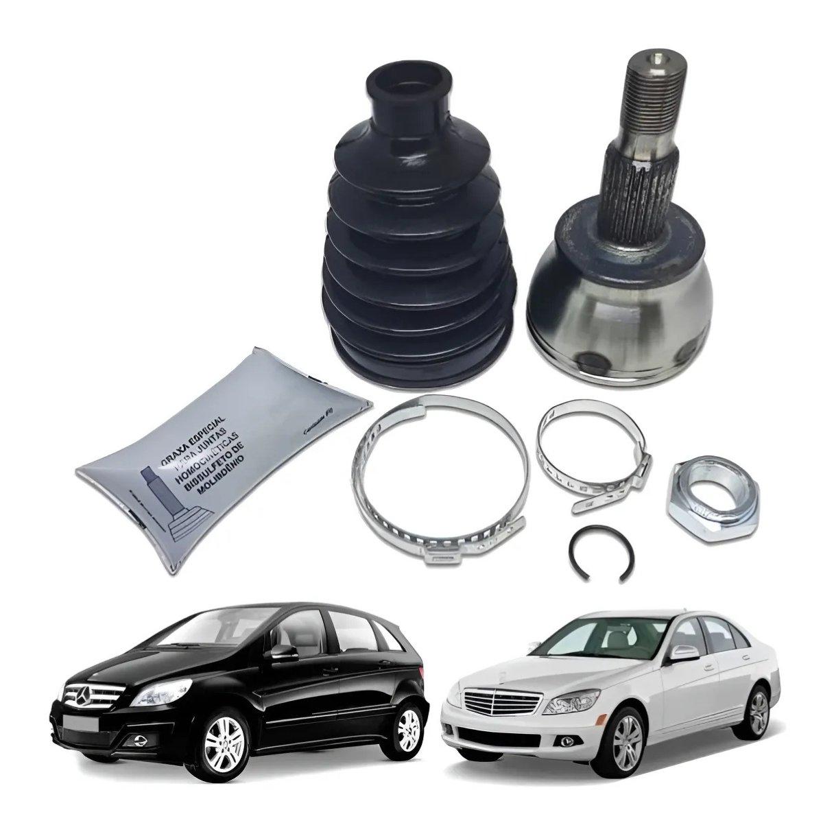 Homocinética Mercedes Classe B150 B160 B170 B180 B200 2005 em Diante