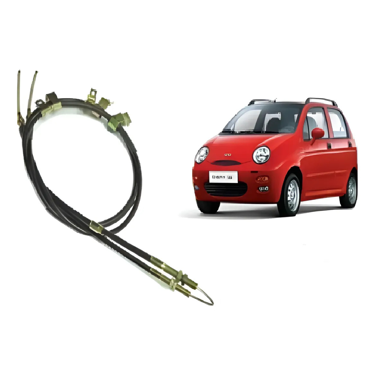 Cabo Freio Mão Chery Qq 1.1 16v 2010 a 2012 - Original