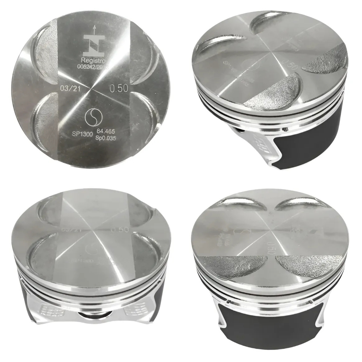 Pistão C/anel Bmw 320i 120i X1 2.0 16v Gas N46 0,50