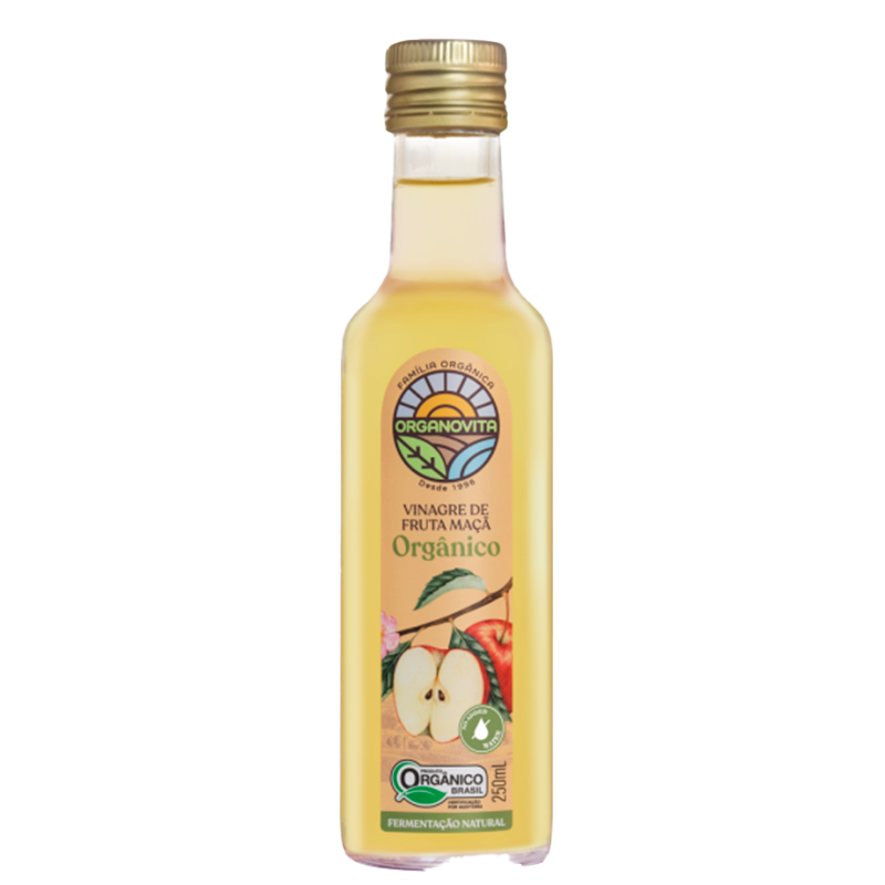 Vinagre de maçã orgânico